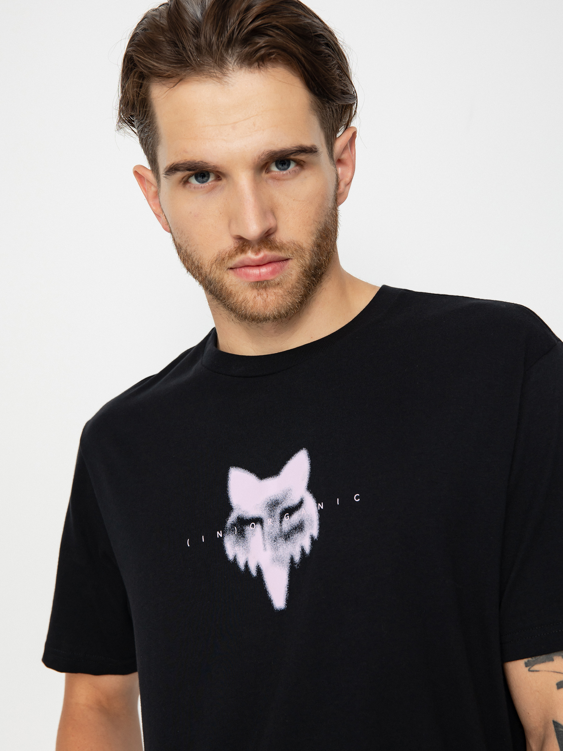 Tricou Fox Inorganic (black)