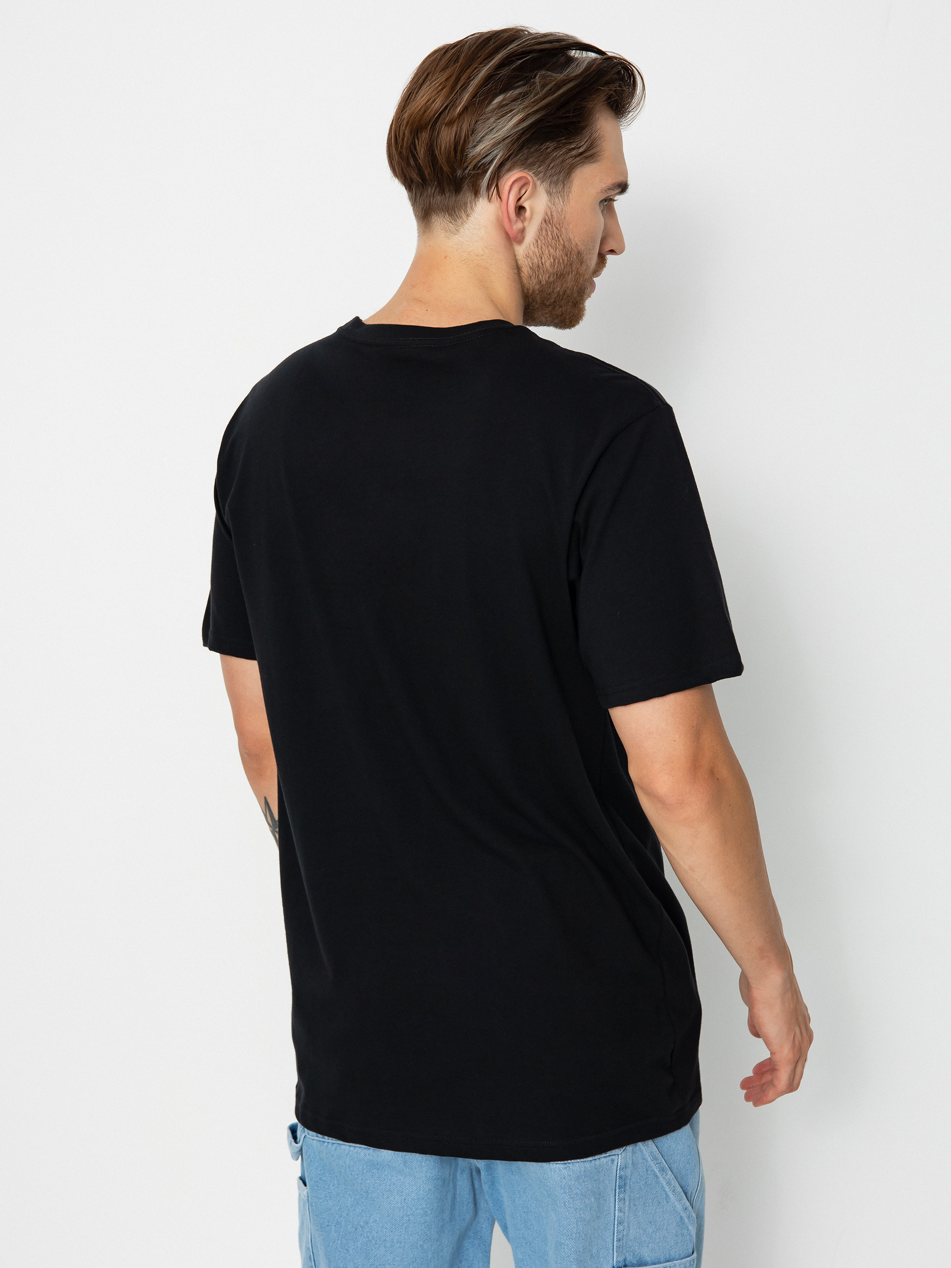 Tricou Fox Head (black/black)