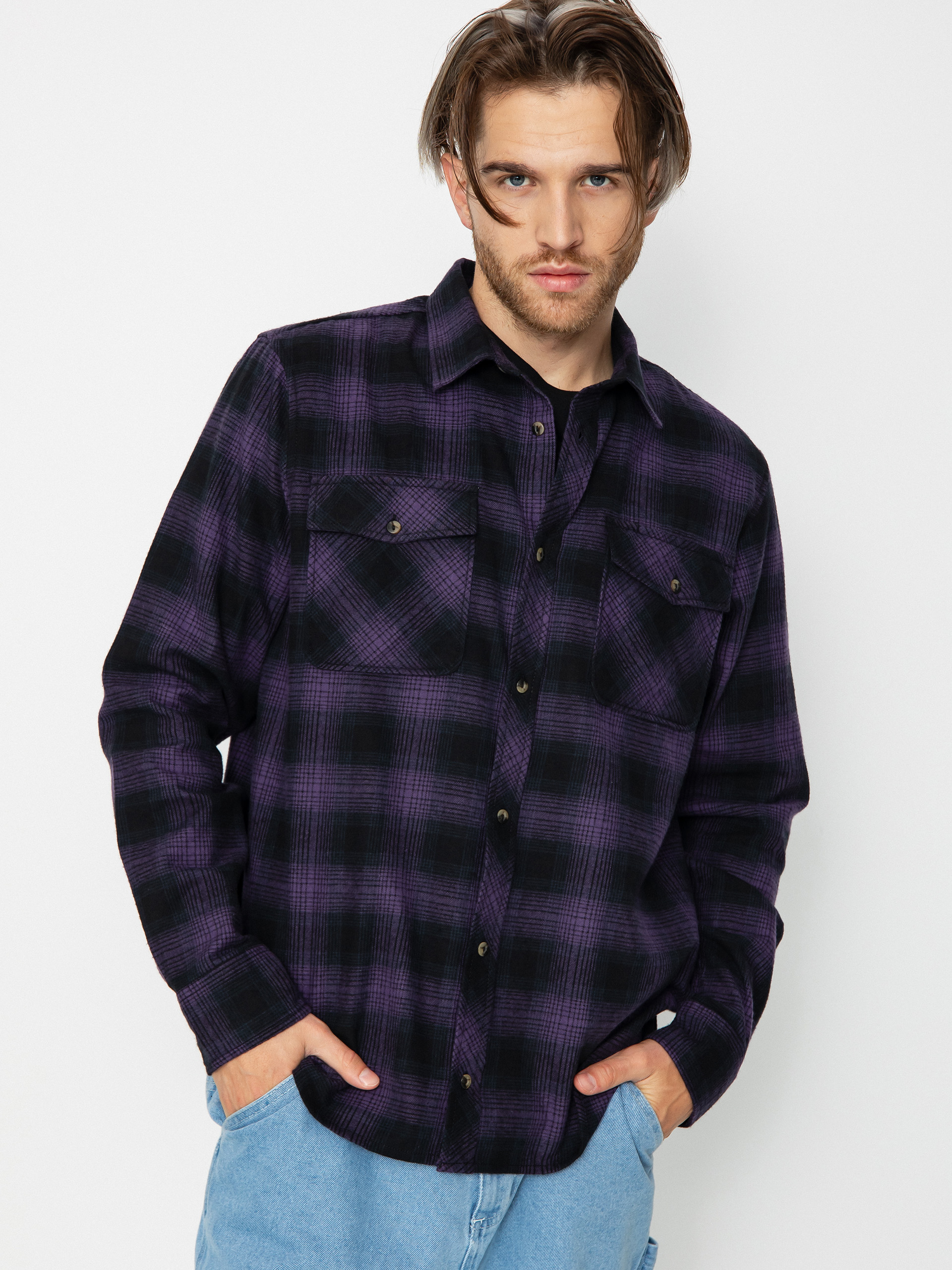 Cămașă Element Tacoma Classic (gradient plaid grape)