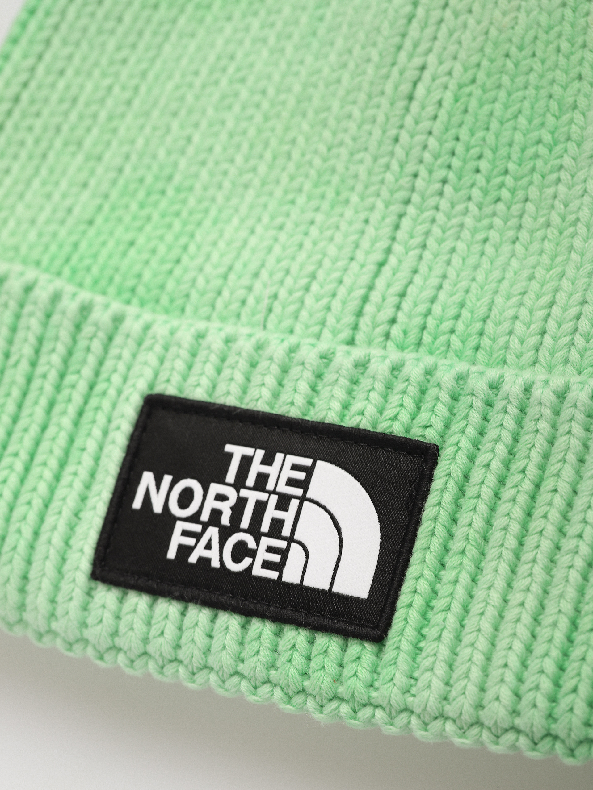 Căciulă The North Face Dye Logo Box (chlorophyll green)