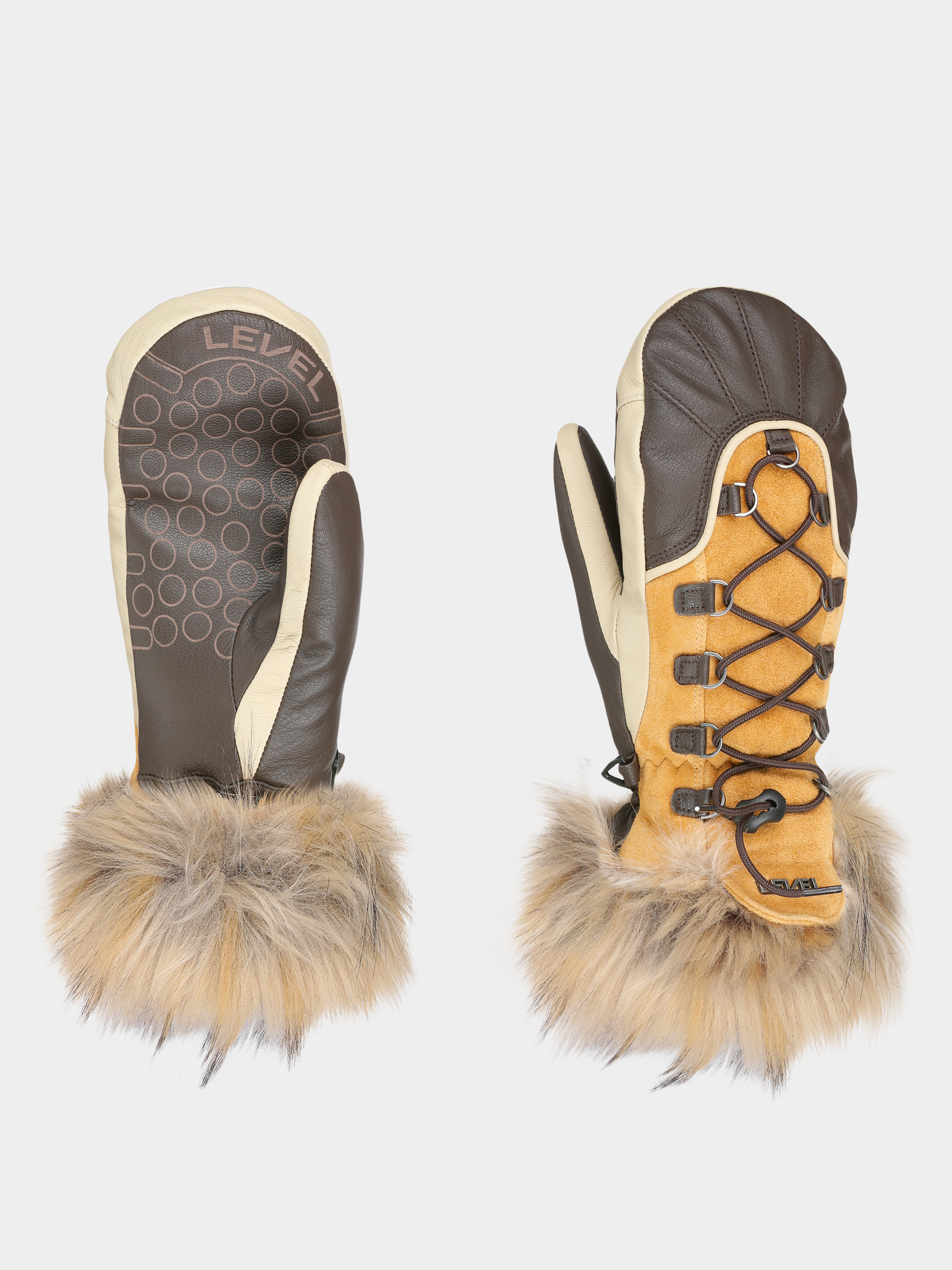Mănuși Level Dakota Mitt Wmn (beige)