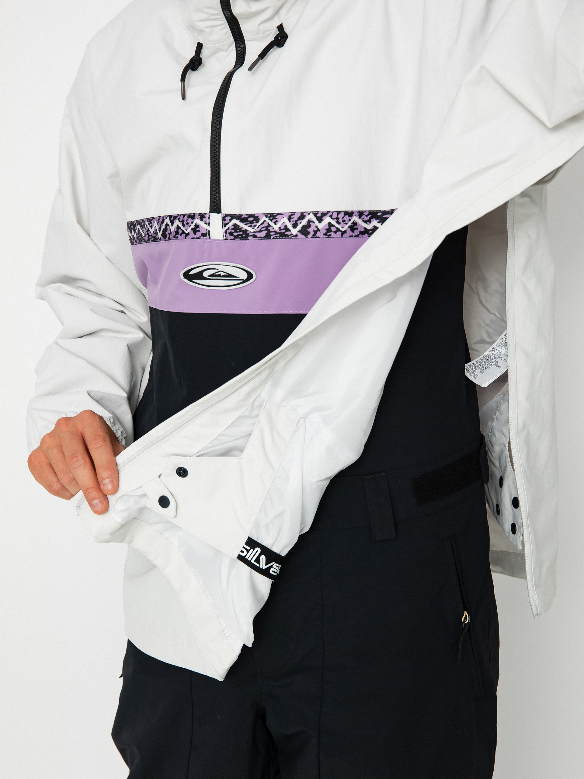 Pentru bărbați Geacă de snowboard Quiksilver Steeze (nimbus cloud)