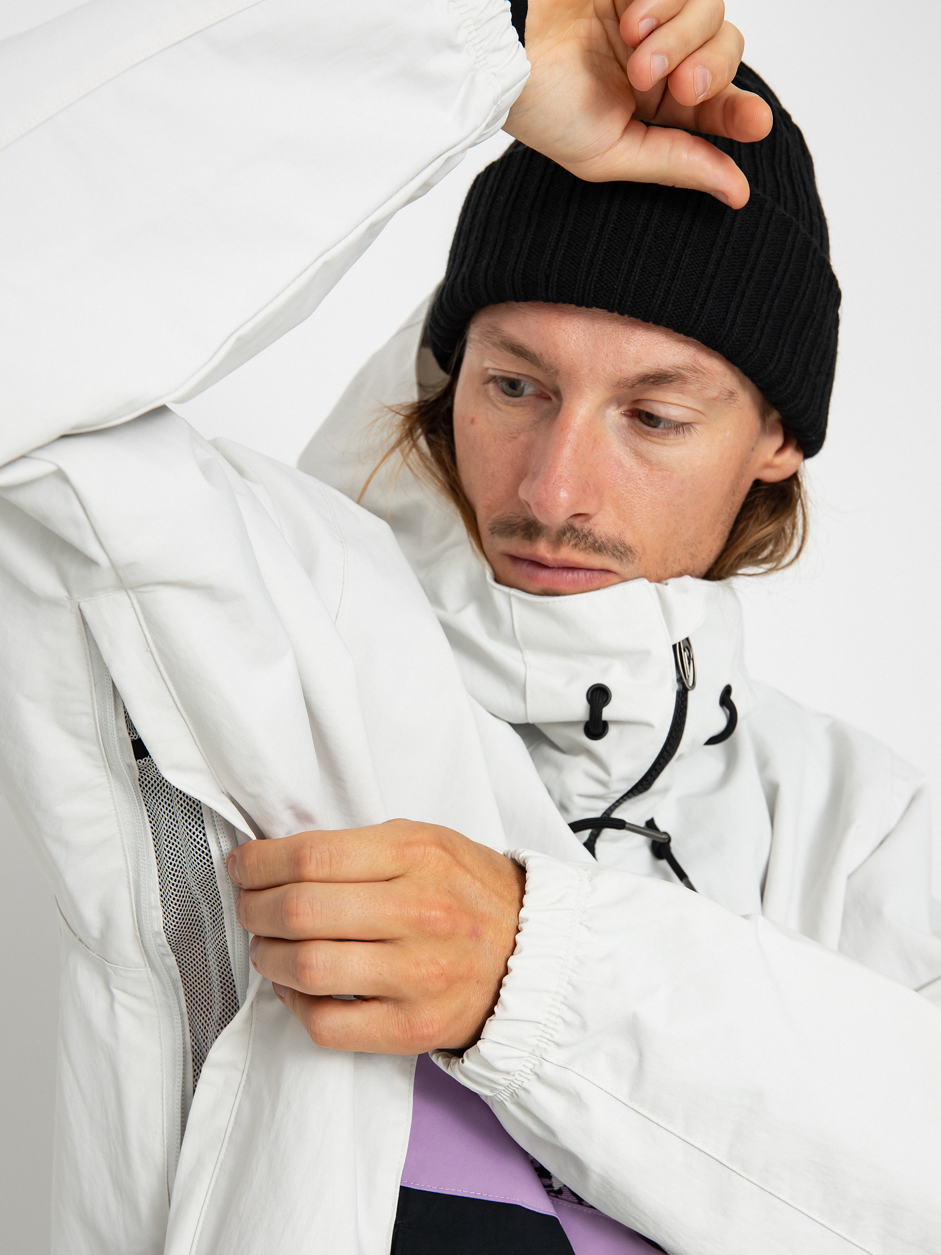 Pentru bărbați Geacă de snowboard Quiksilver Steeze (nimbus cloud)