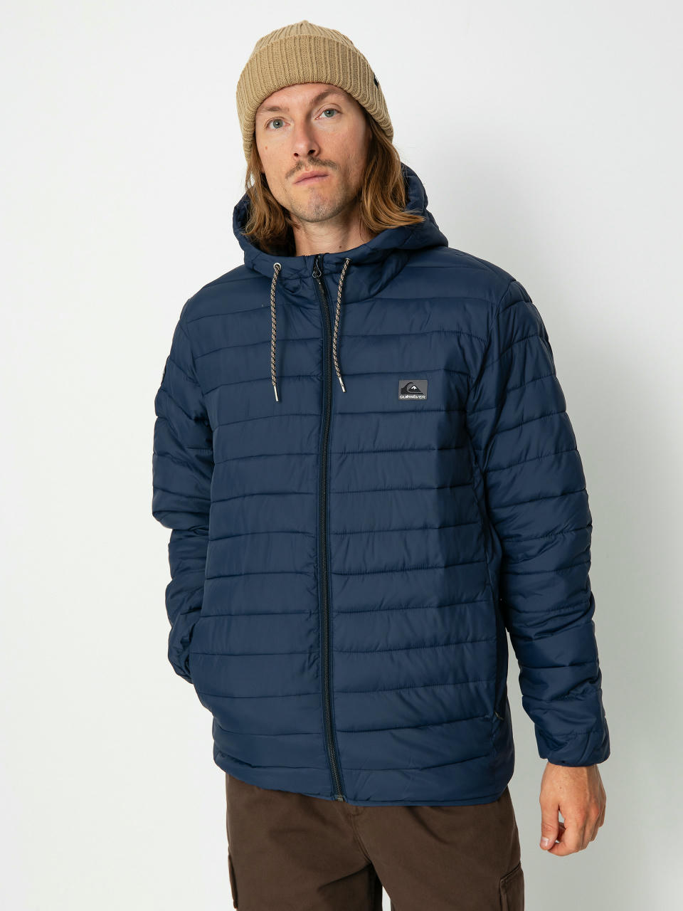 Geacă Quiksilver Scaly Hood (navy blazer)