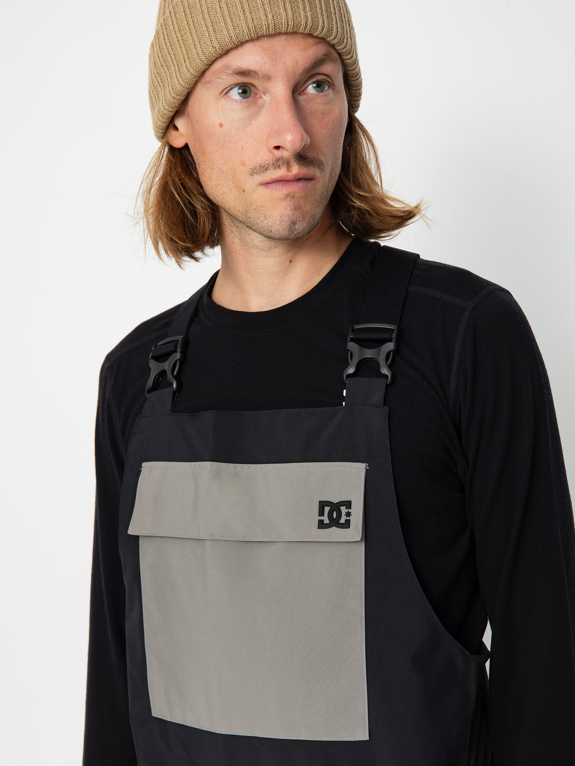 Pentru bărbați Pantaloni pentru snowboard DC Docile Bib (black)