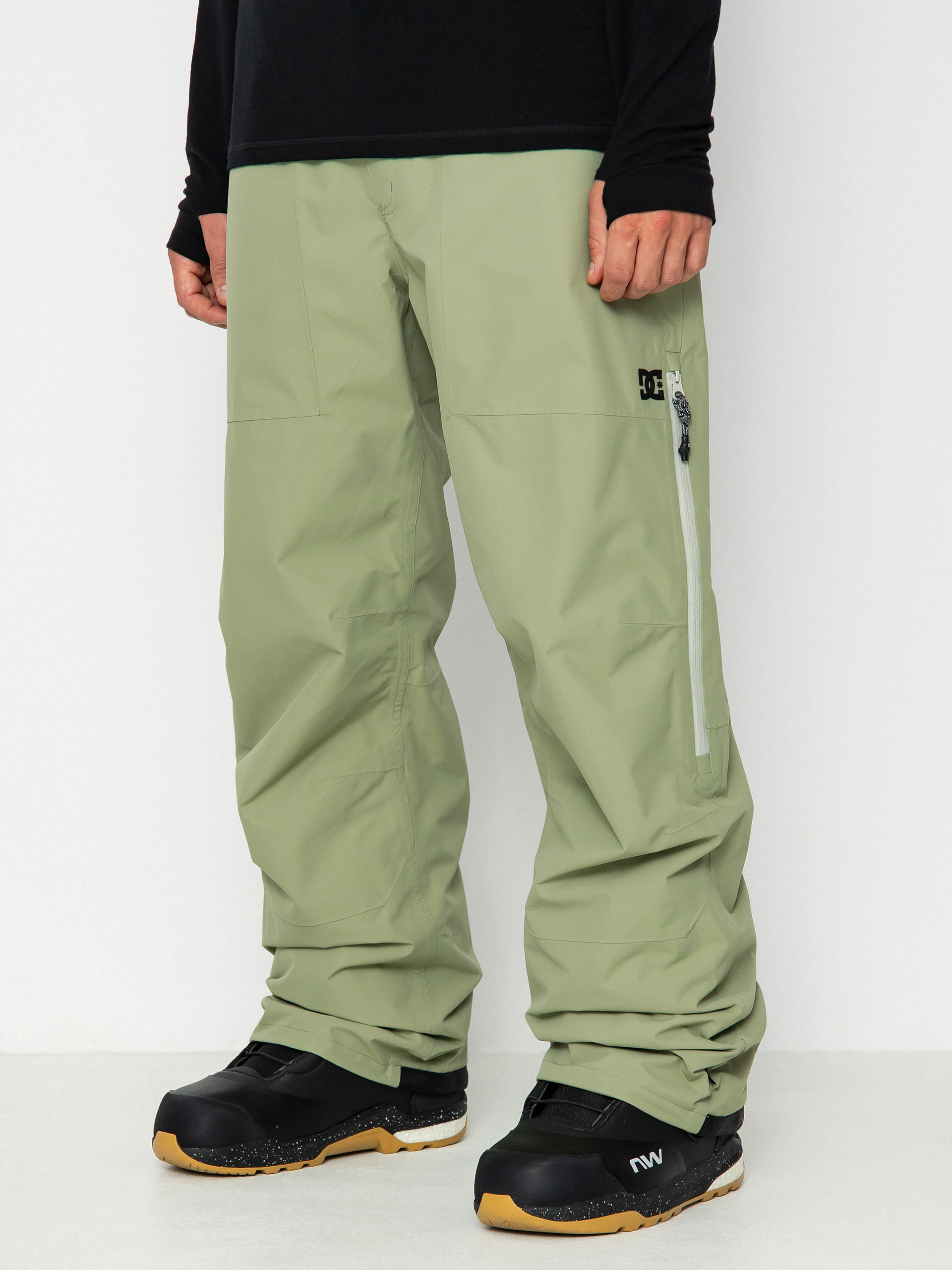 Pentru bărbați Pantaloni pentru snowboard DC Squadron 30K (oil green)