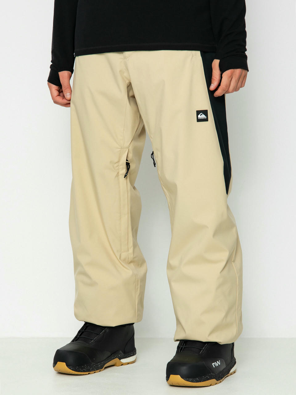 Pantaloni pentru snowboard Quiksilver Snow Down (pale khaki)