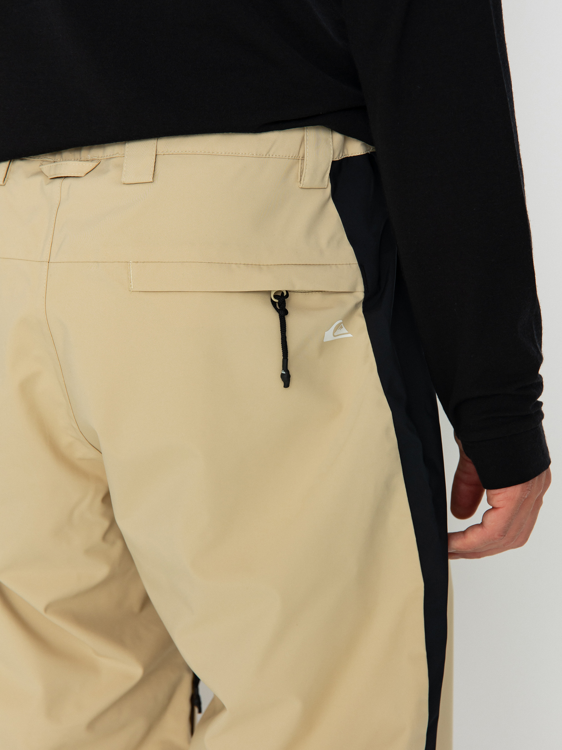 Pentru bărbați Pantaloni pentru snowboard Quiksilver Snow Down (pale khaki)