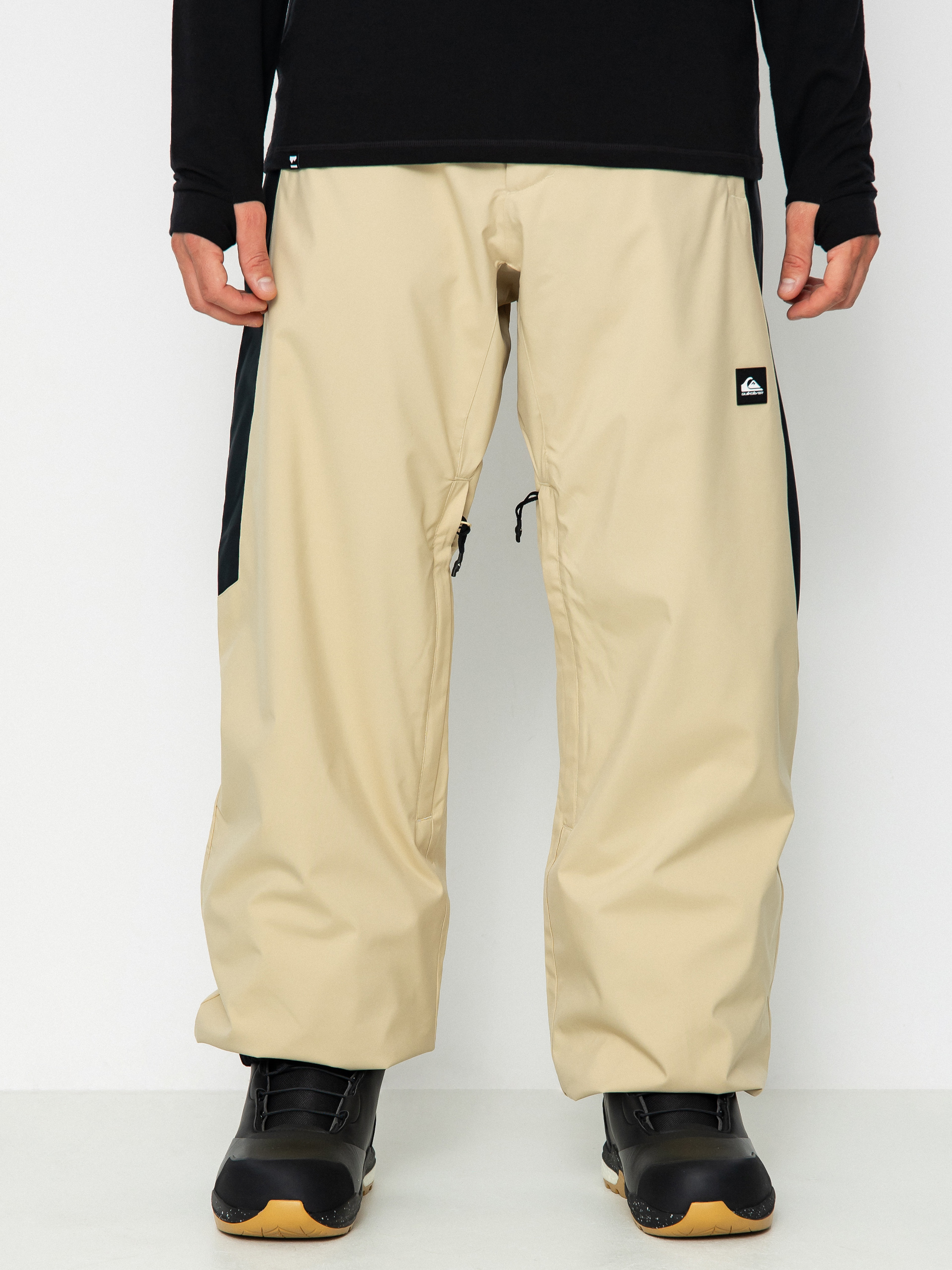 Pentru bărbați Pantaloni pentru snowboard Quiksilver Snow Down (pale khaki)