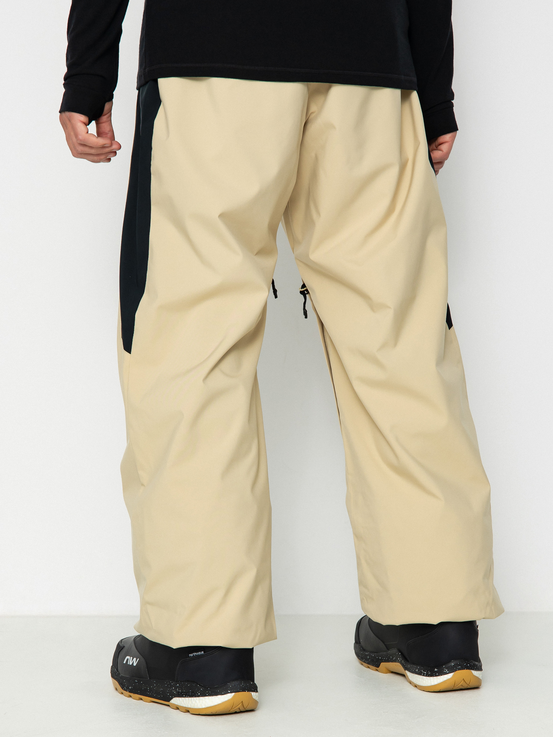 Pentru bărbați Pantaloni pentru snowboard Quiksilver Snow Down (pale khaki)