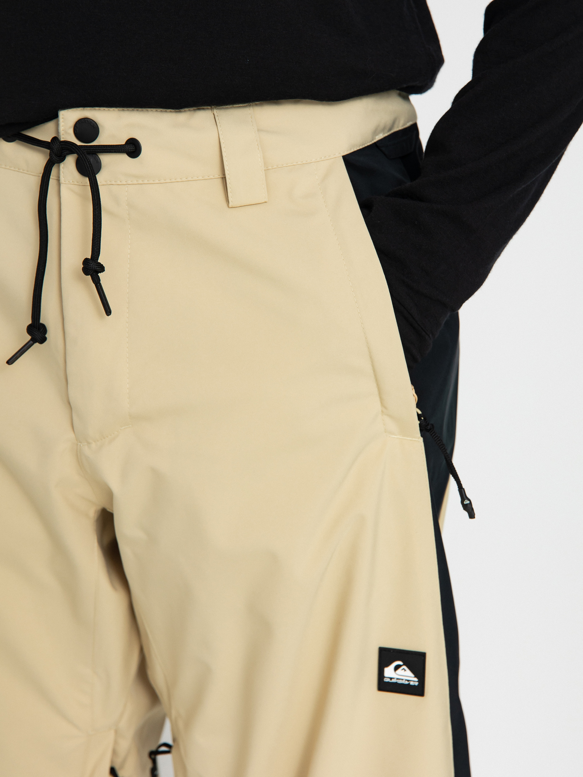 Pentru bărbați Pantaloni pentru snowboard Quiksilver Snow Down (pale khaki)