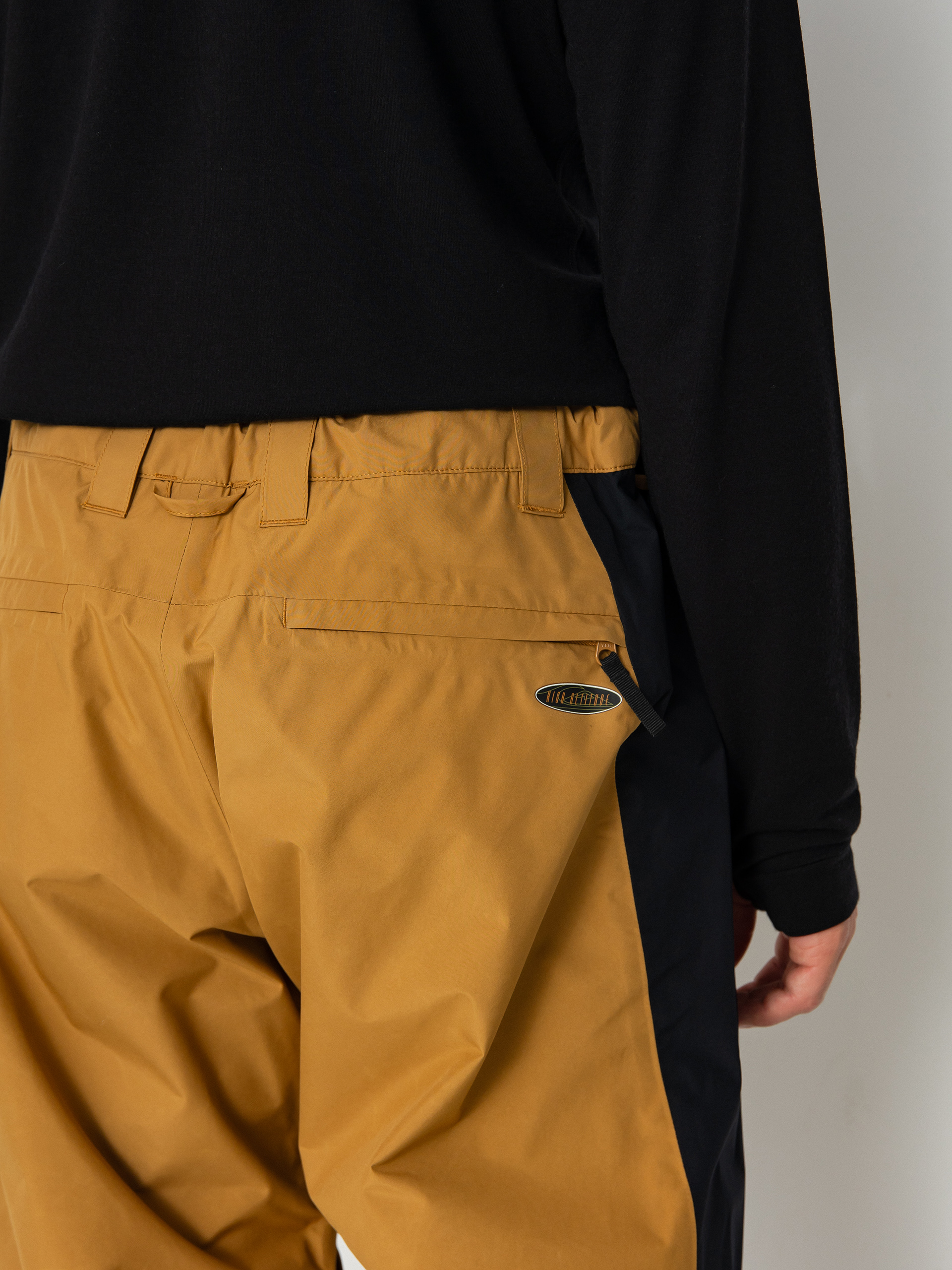 Pentru bărbați Pantaloni pentru snowboard Quiksilver High Altitude Gore-Tex (bone brown)