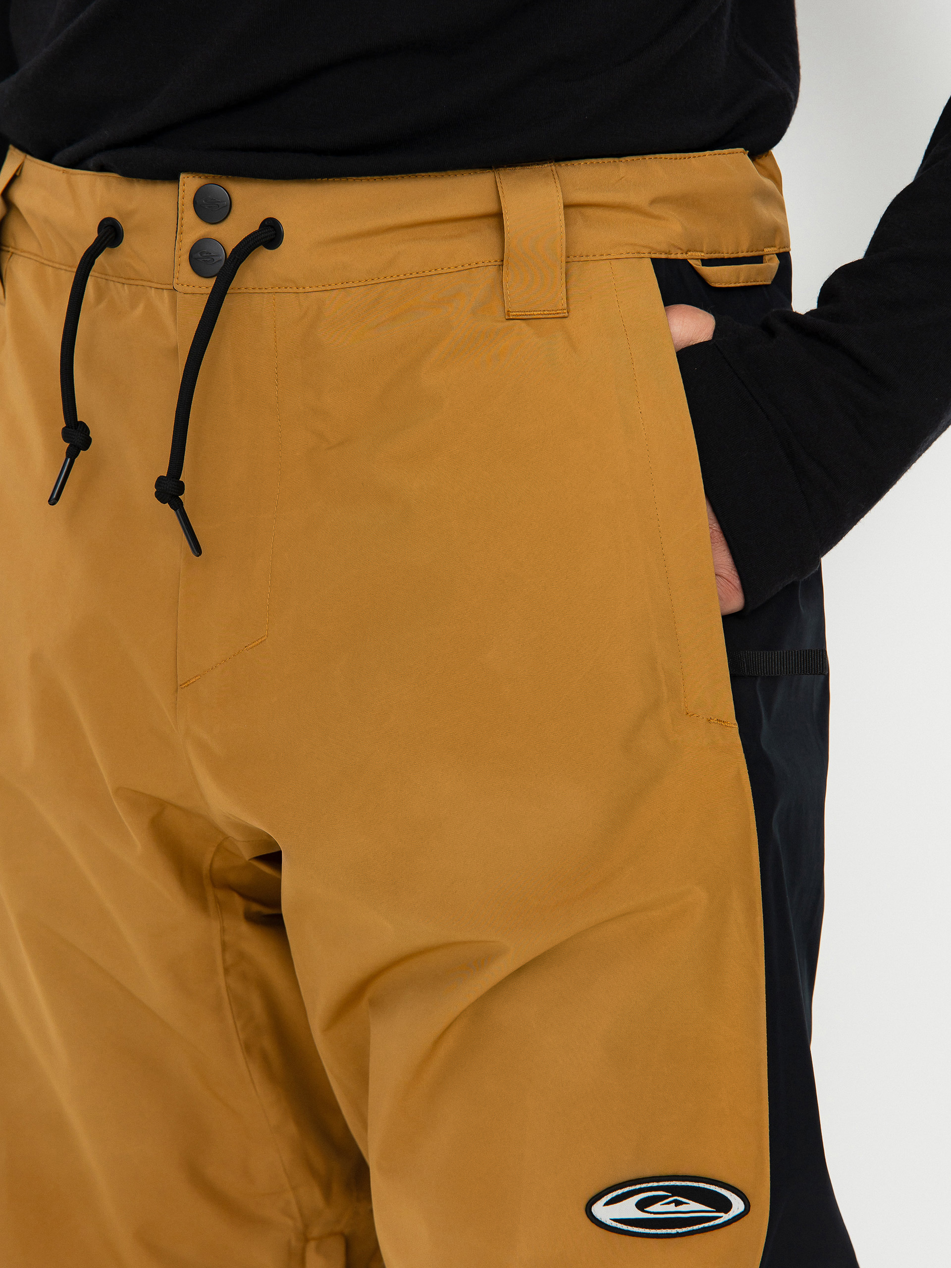 Pentru bărbați Pantaloni pentru snowboard Quiksilver High Altitude Gore-Tex (bone brown)