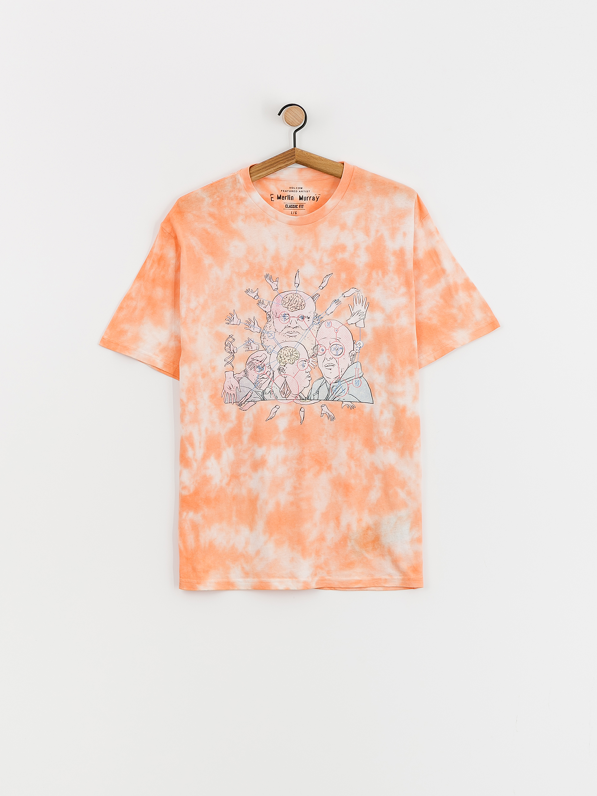 Tricou Volcom Fa Ed Merlin Murray Lse 1 (peach bud)