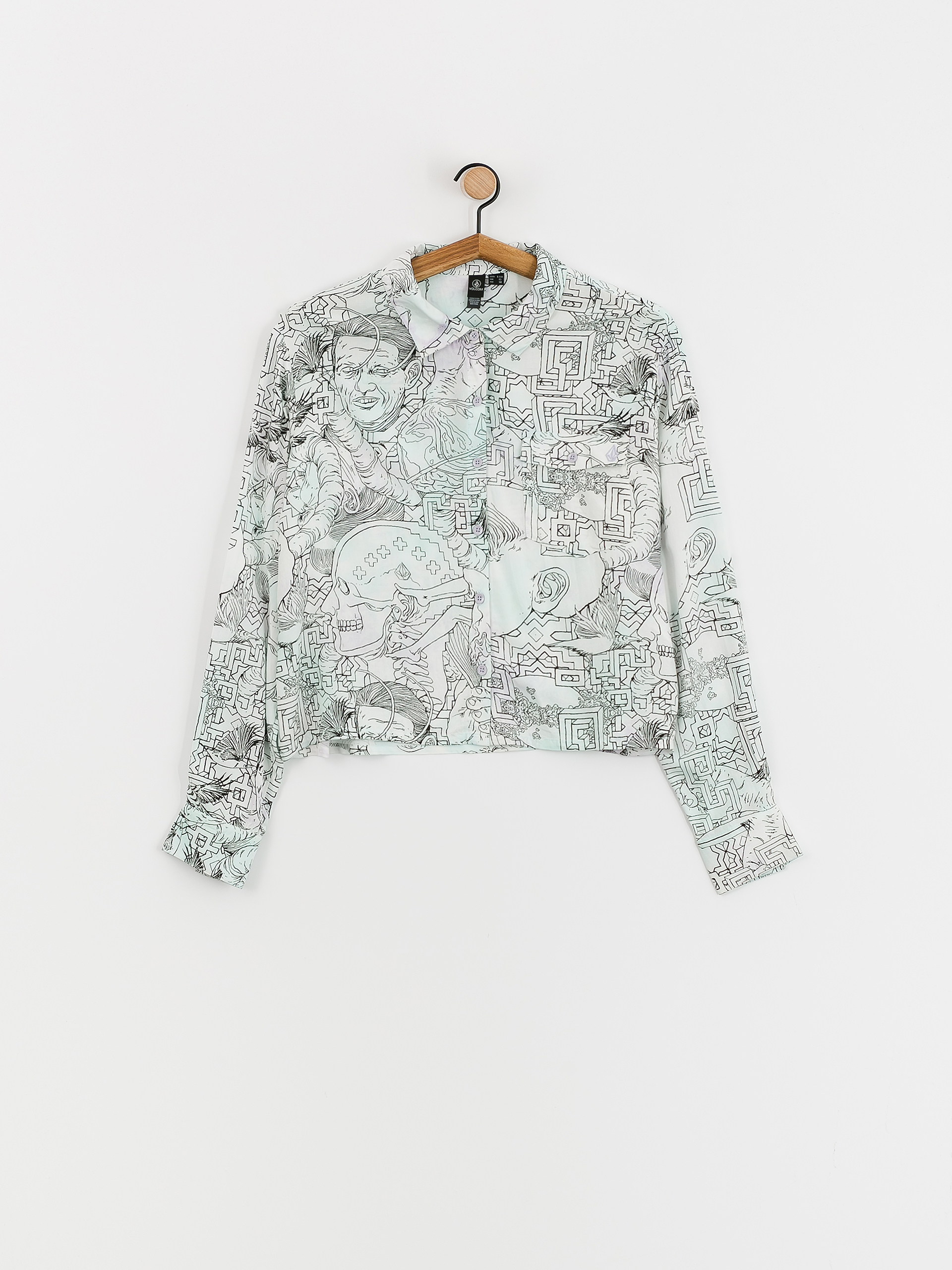 Cămașă Volcom Fa Ed Merlin Murray Ls Wmn (multi)