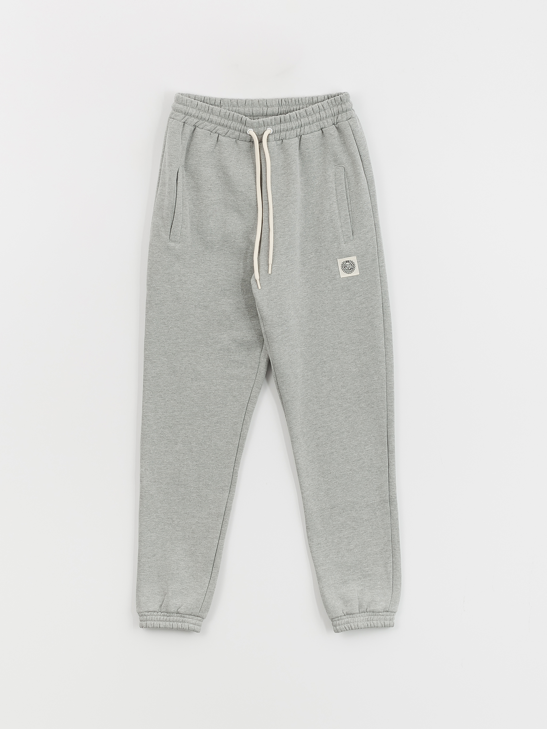 Pantaloni MassDnm Patch Straight Fit (light heather grey)