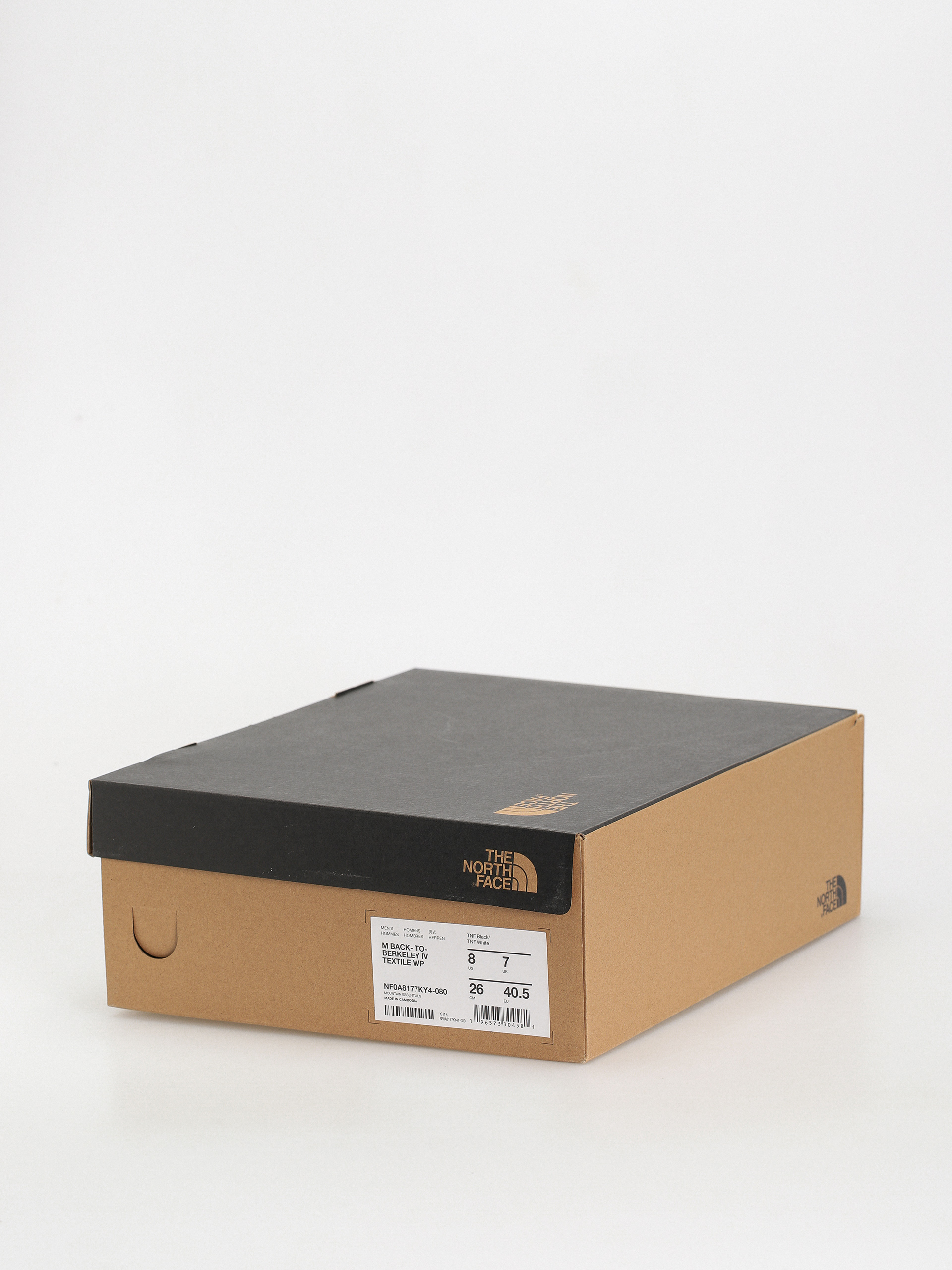 Pantofi The North Face Back To Berkeley Iv Textile Wp (tnf black/tnf white)
