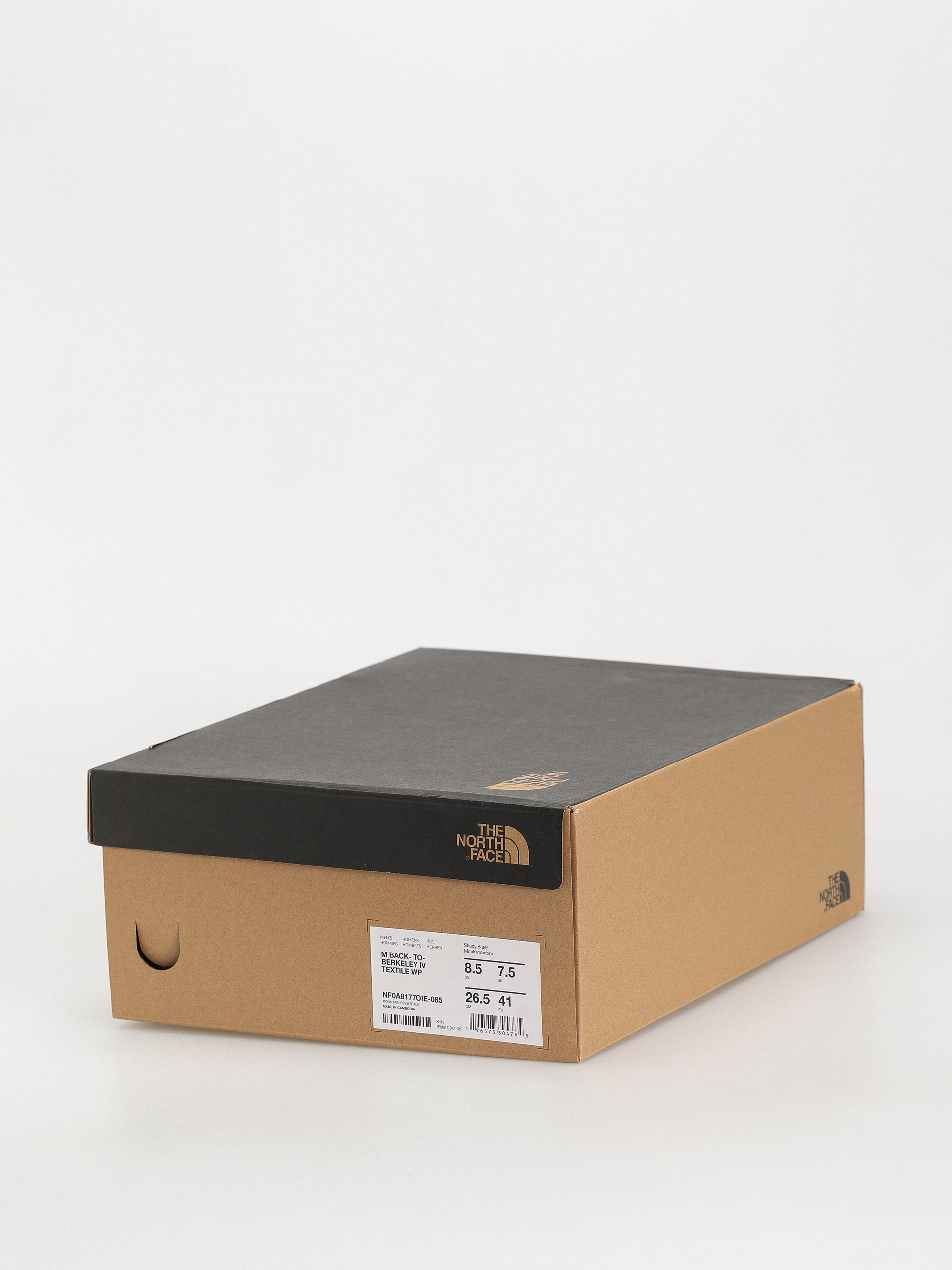 Pantofi The North Face Back To Berkeley Iv Textile Wp (shady blue/monksrobebrn)