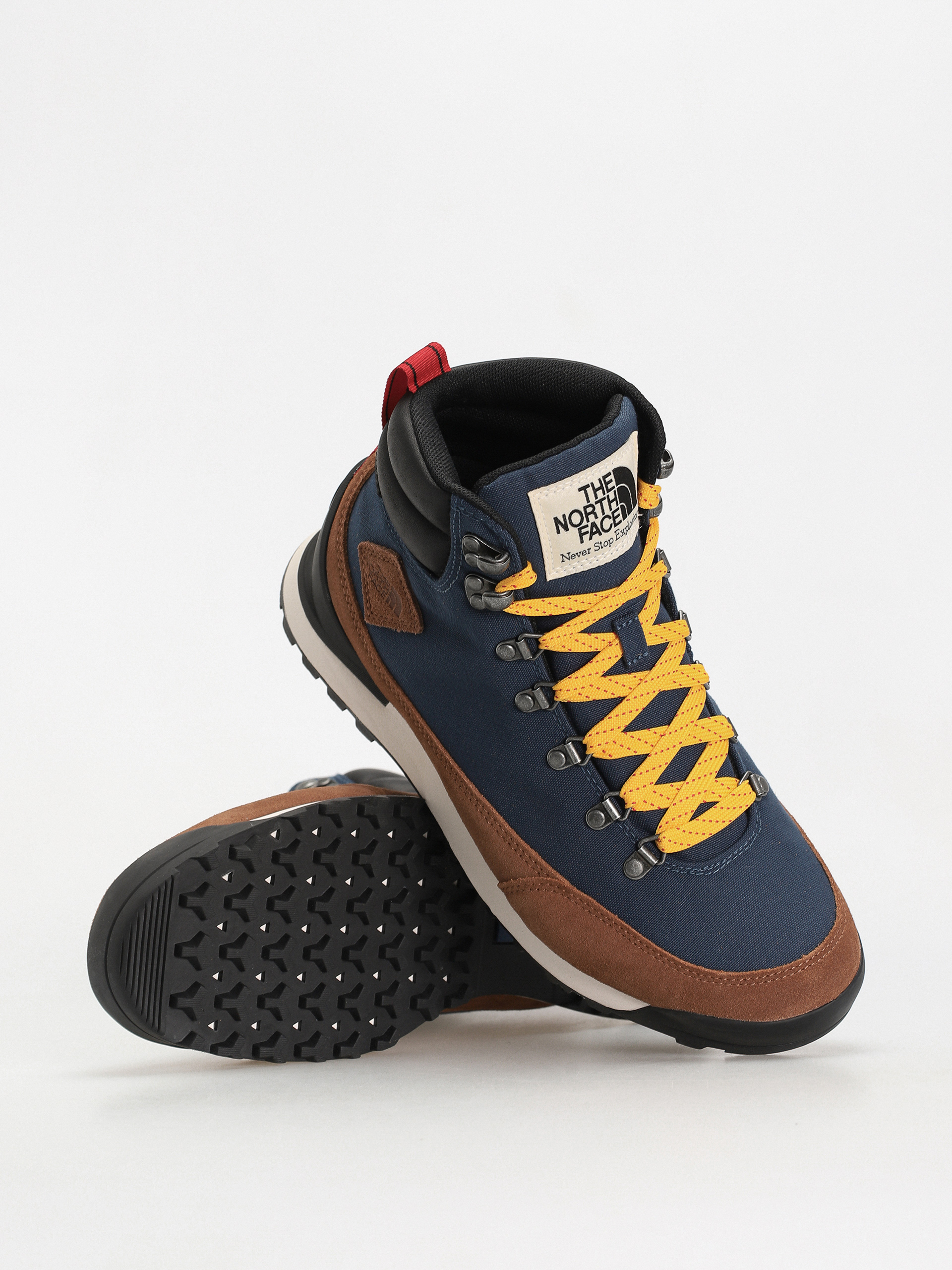 Pantofi The North Face Back To Berkeley Iv Textile Wp (shady blue/monksrobebrn)