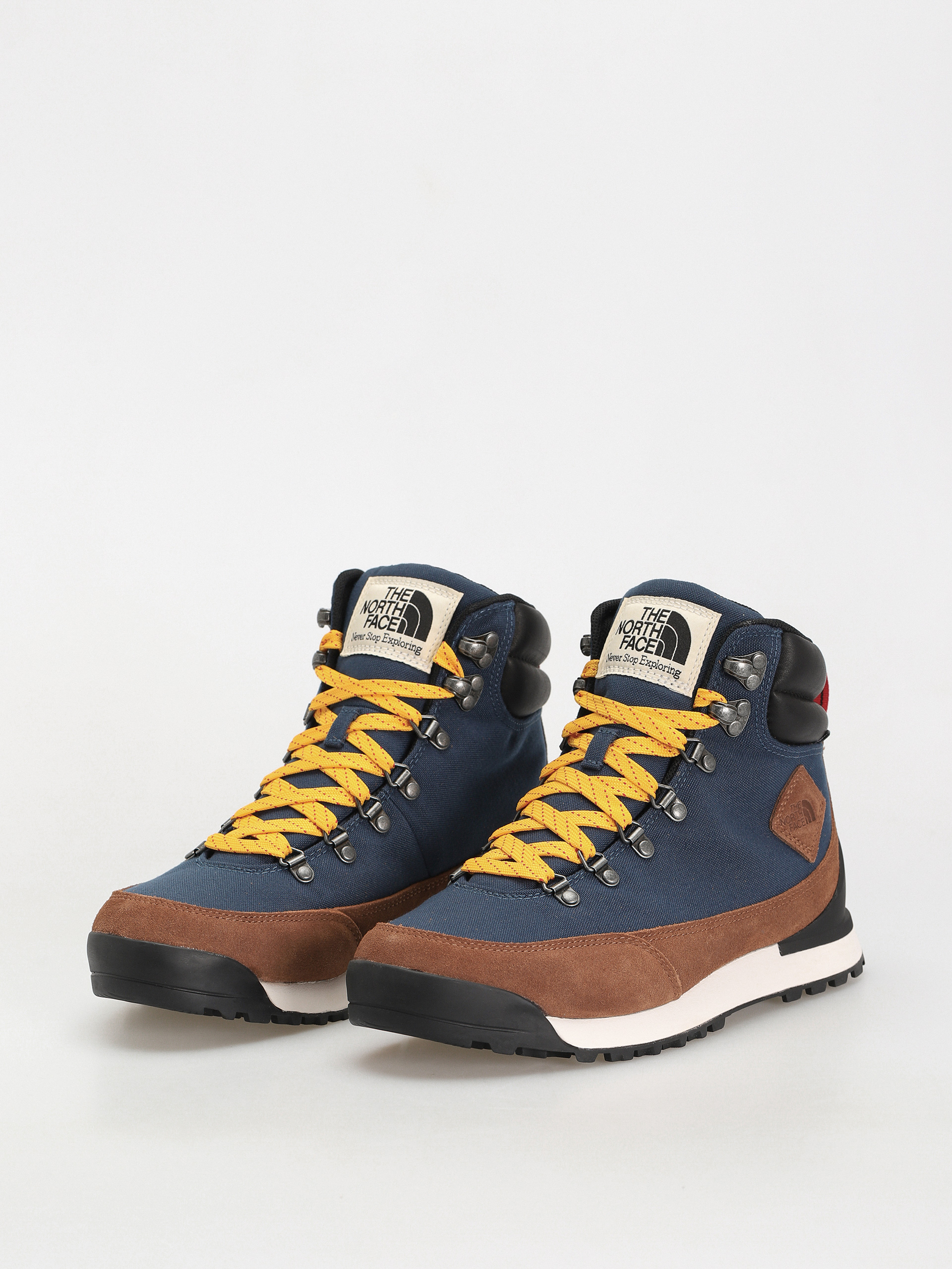 Pantofi The North Face Back To Berkeley Iv Textile Wp (shady blue/monksrobebrn)