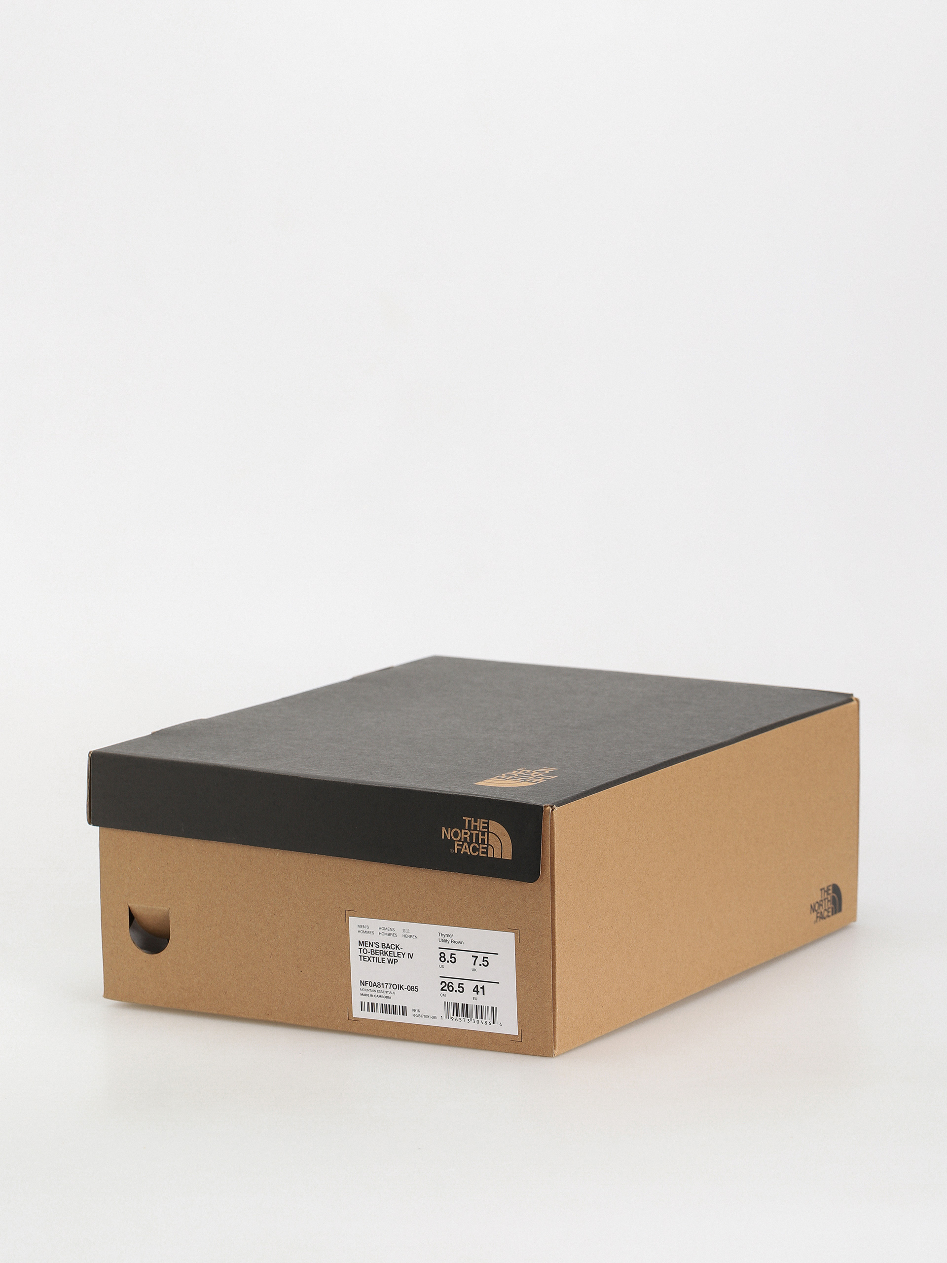 Pantofi The North Face Back To Berkeley Iv Textile Wp (thyme/utility brown)