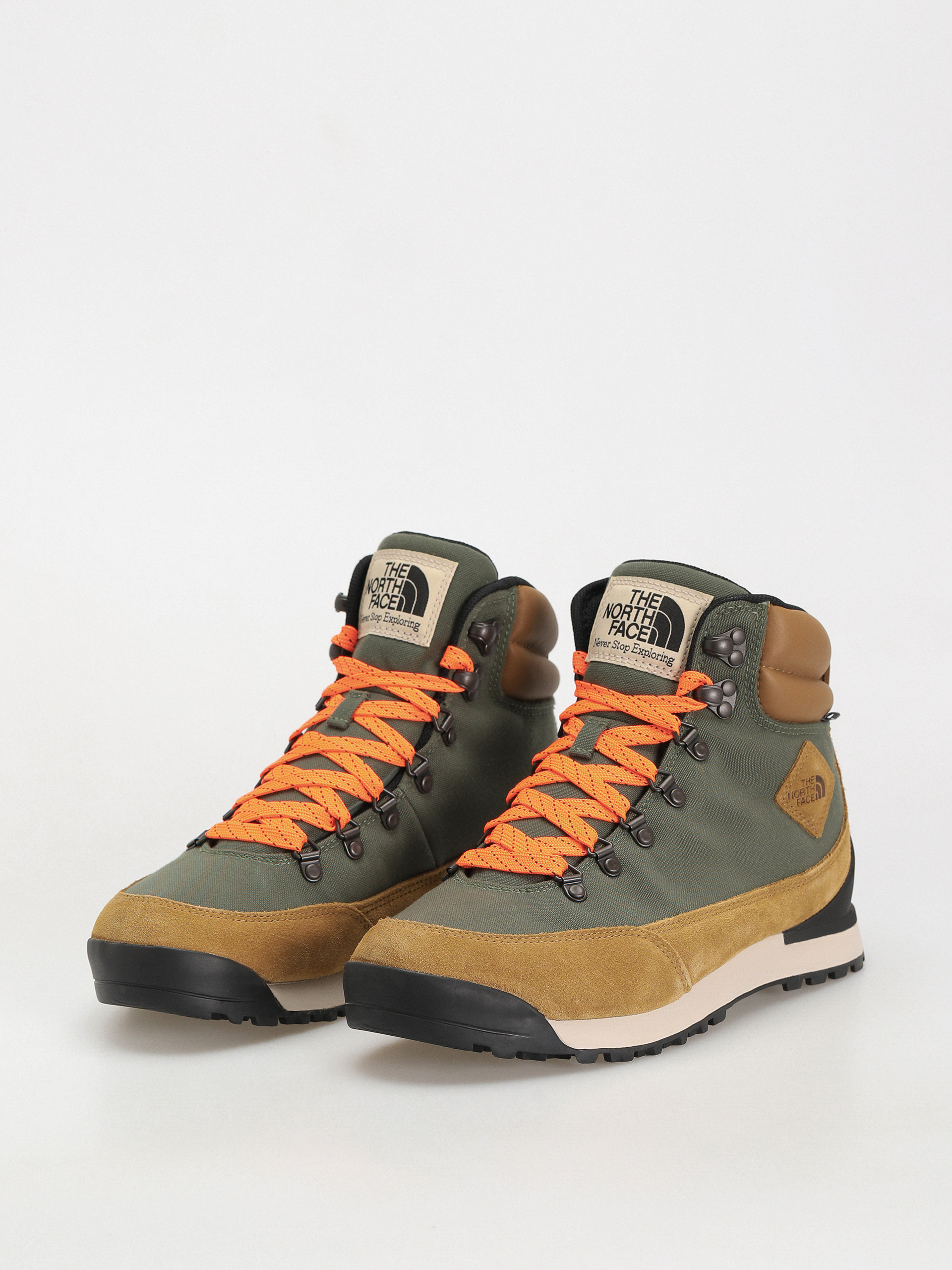 Pantofi The North Face Back To Berkeley Iv Textile Wp (thyme/utility brown)