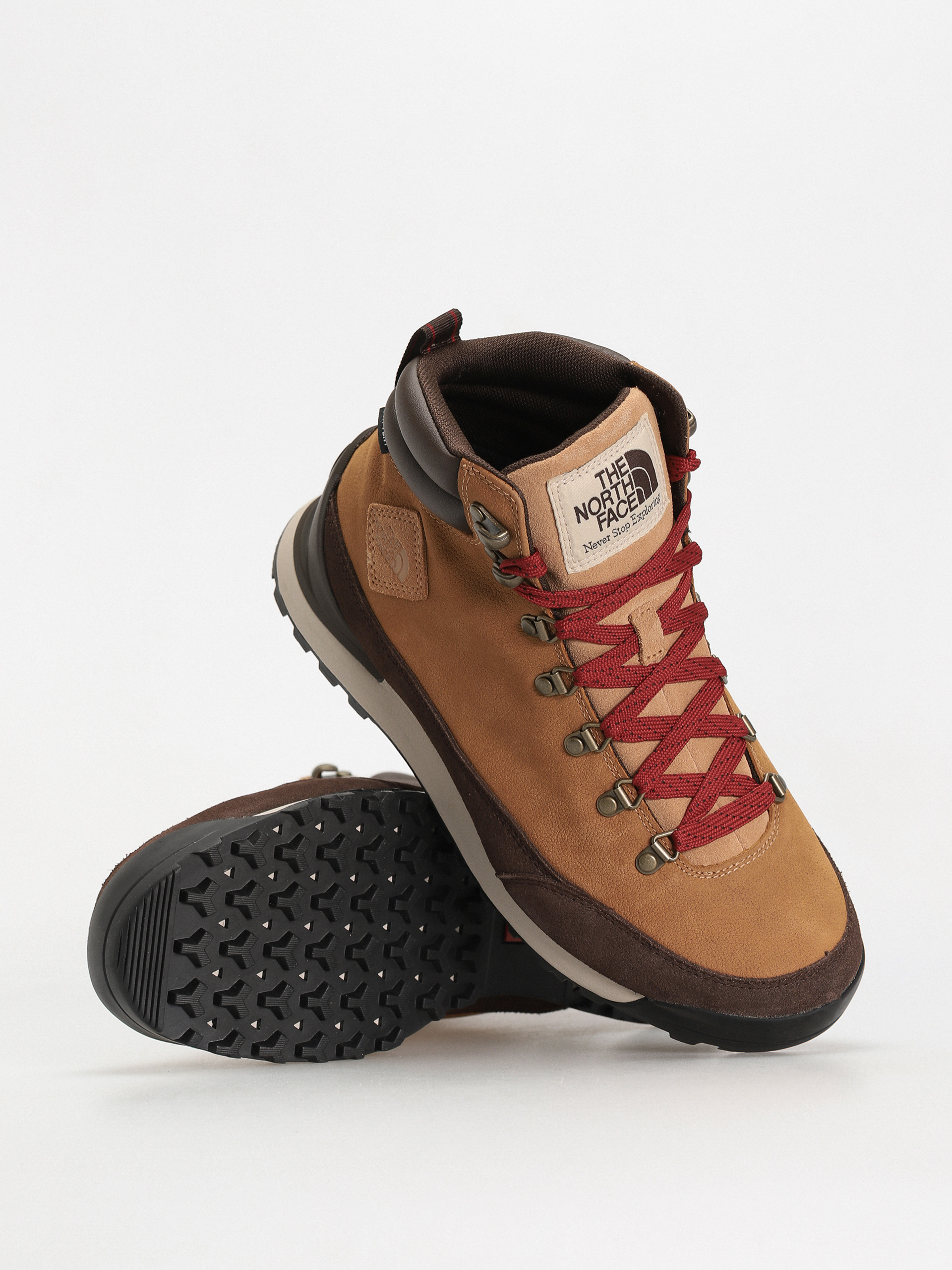 Pantofi The North Face Back To Berkeley Iv Leather Wp - maro