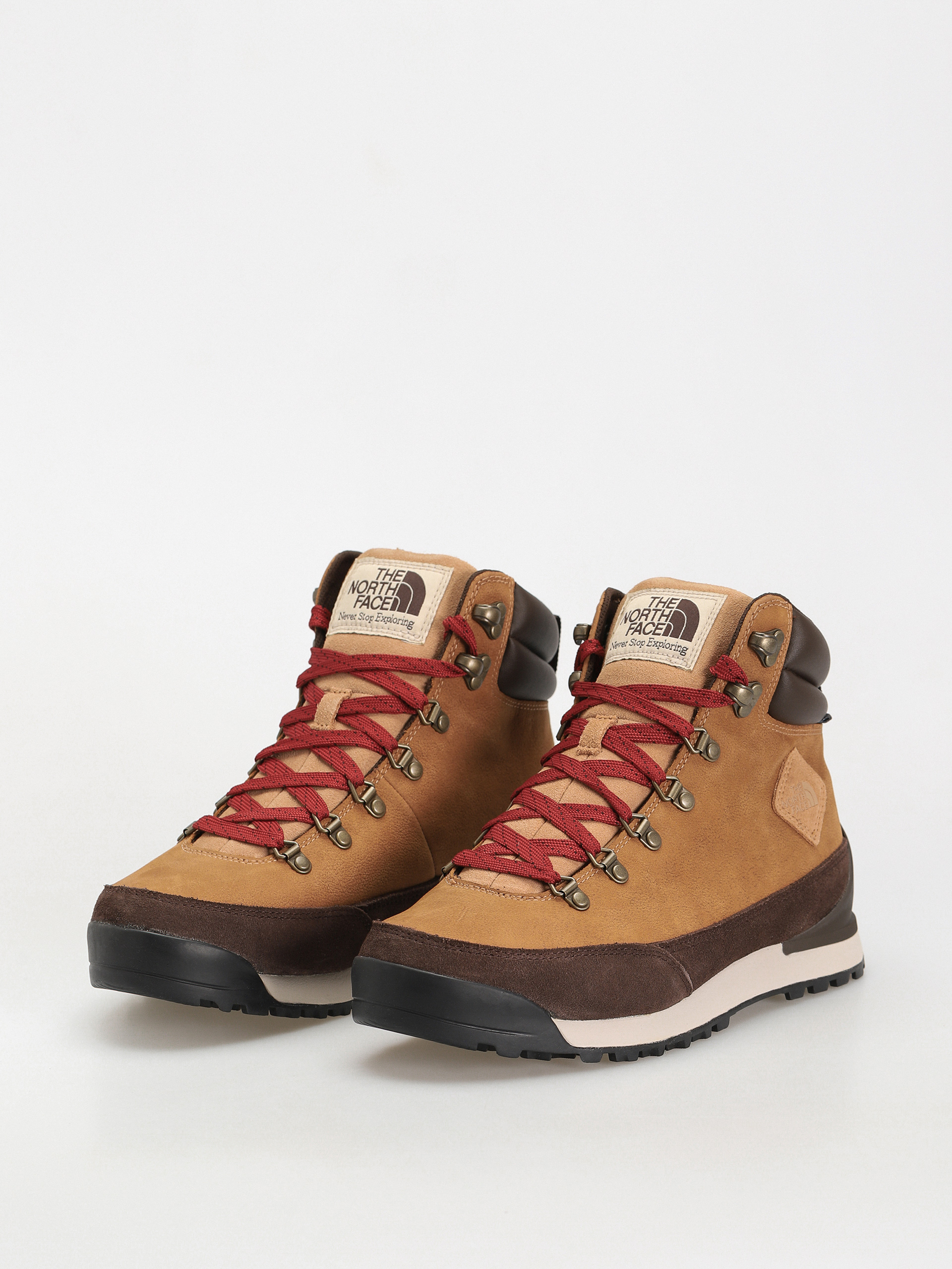Pantofi The North Face Back To Berkeley Iv Leather Wp (almond butter/demtssbrn)