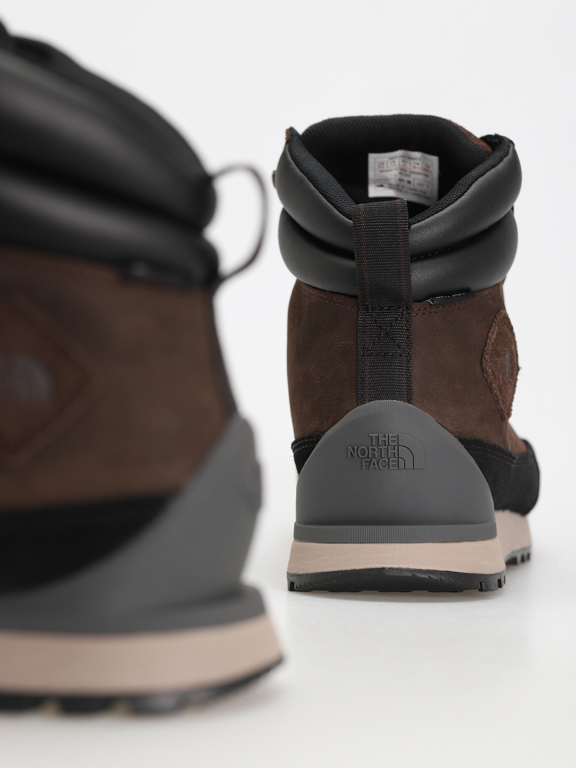 Pantofi The North Face Back To Berkeley Iv Leather Wp (demitasse brown/tnf black)