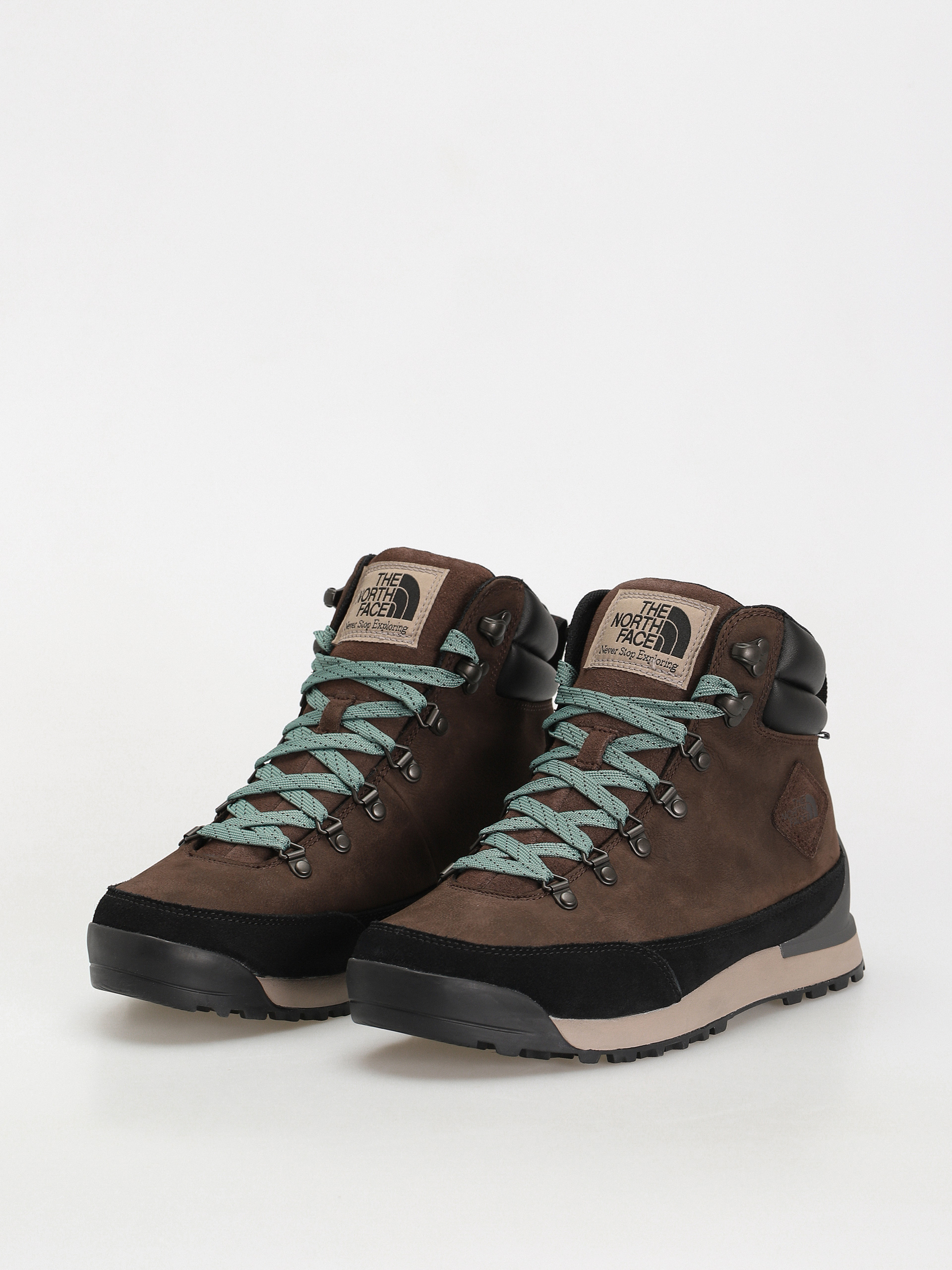 Pantofi The North Face Back To Berkeley Iv Leather Wp (demitasse brown/tnf black)