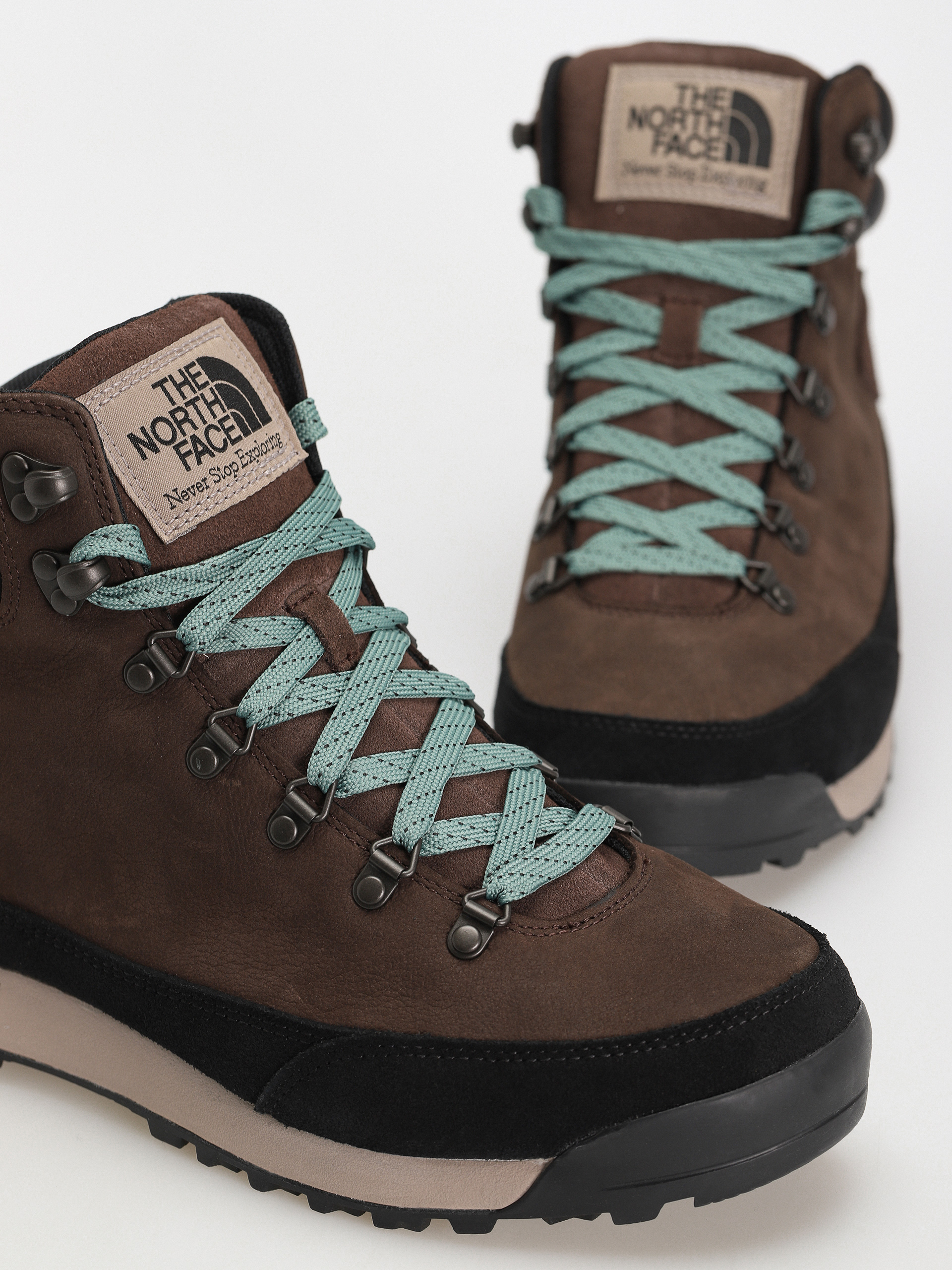 Pantofi The North Face Back To Berkeley Iv Leather Wp (demitasse brown/tnf black)