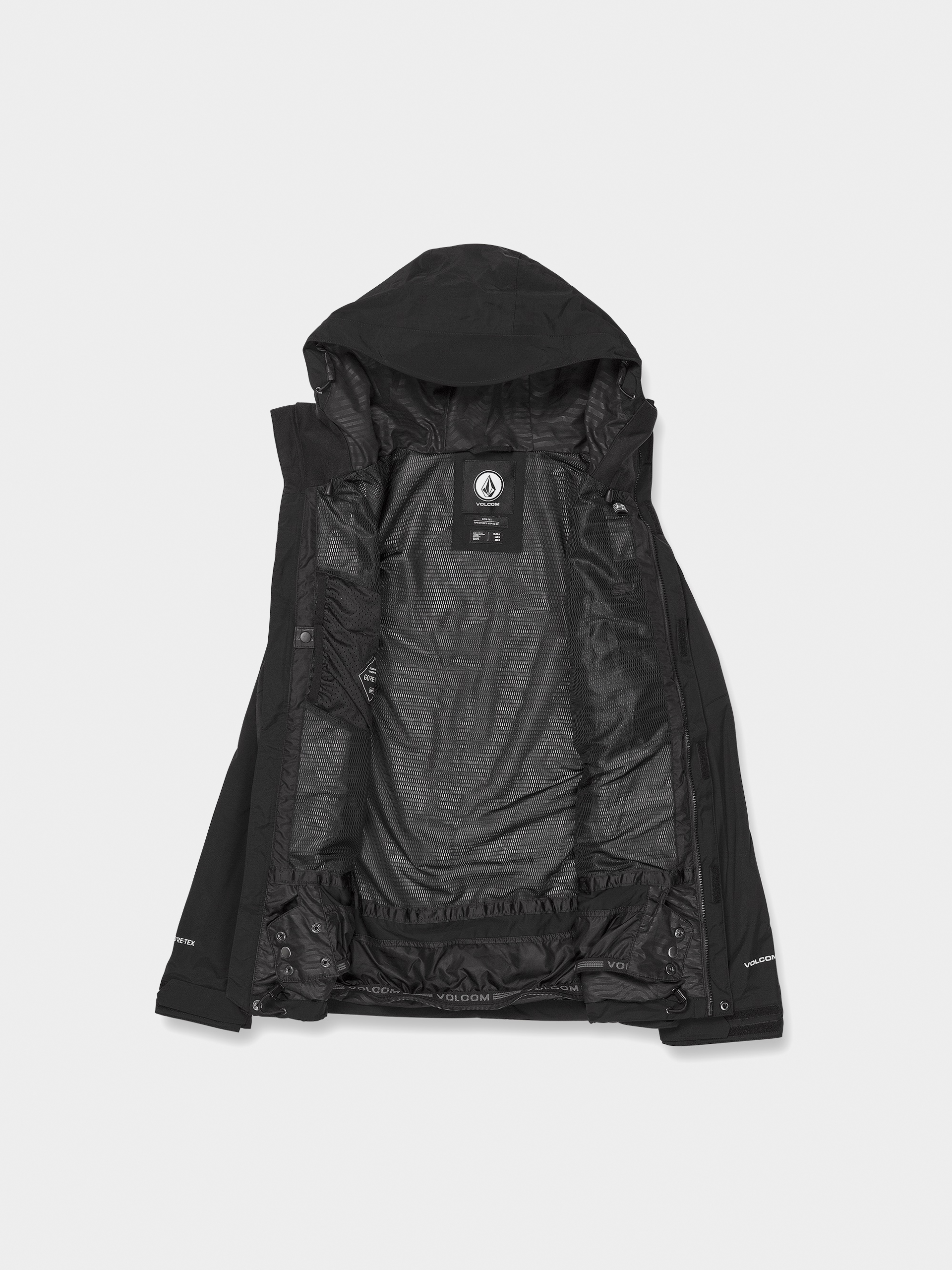 Pentru bărbați Geacă de snowboard Volcom L Gore Tex (black)