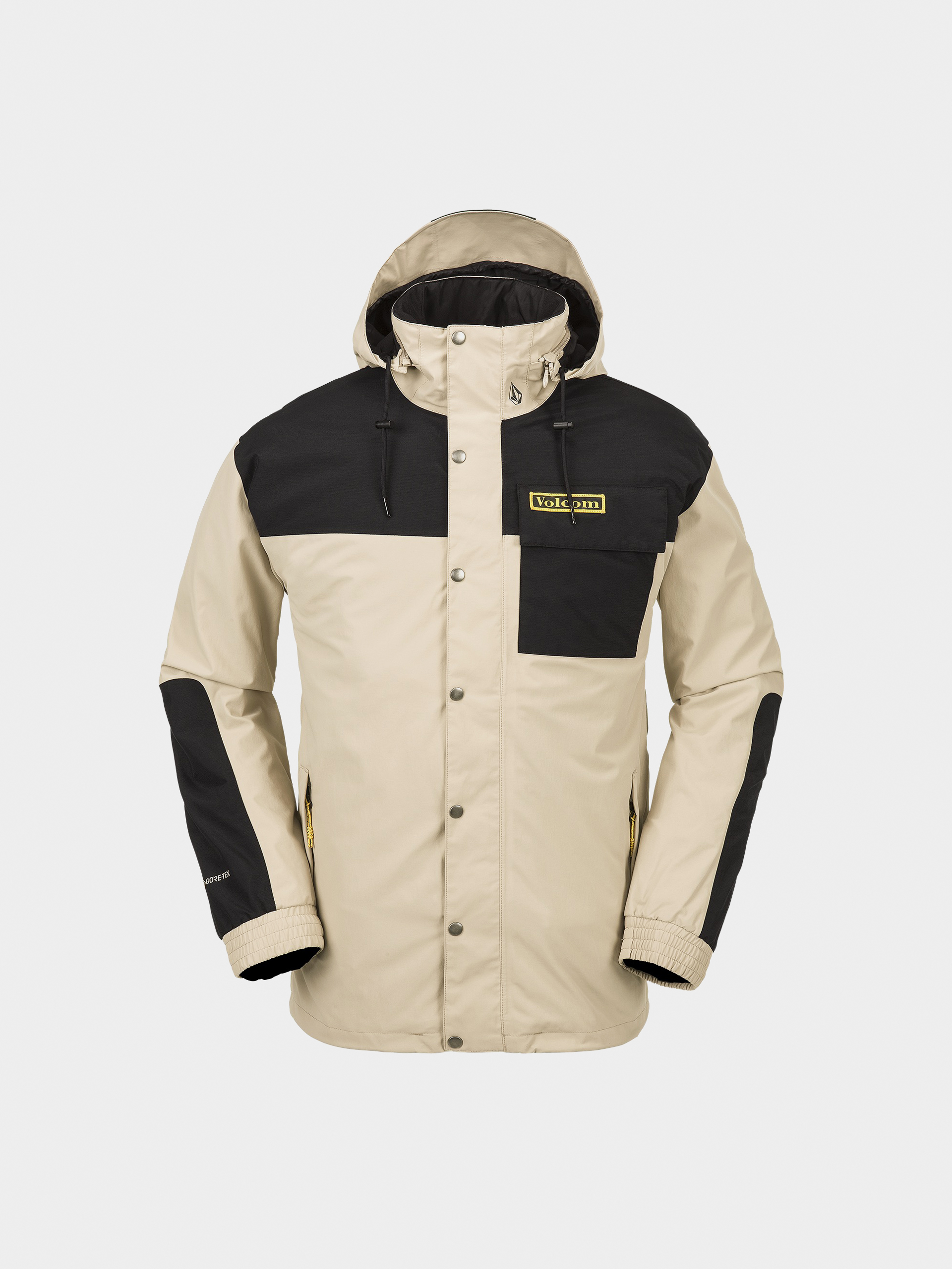 Pentru bărbați Geacă de snowboard Volcom Longo Gore Tex (khakiest)