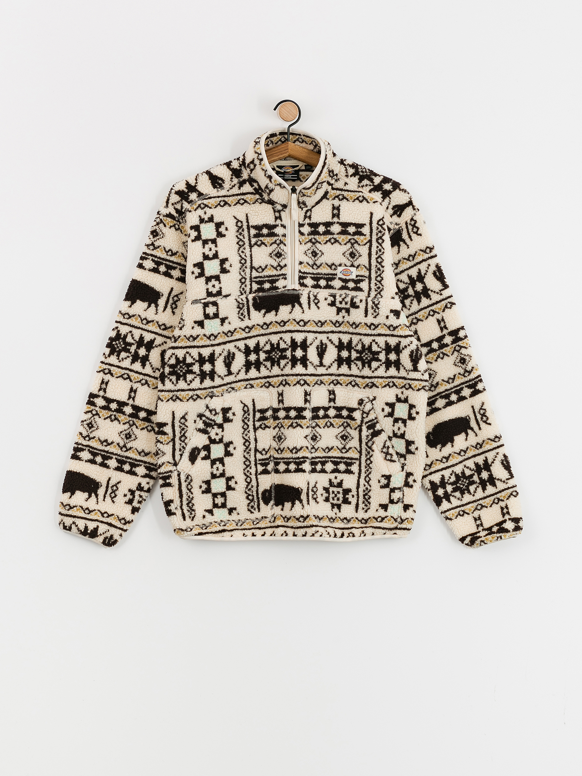 Pentru bărbați Hanorac din fleece Dickies Hays Quarter Zip (nordic aop lb)