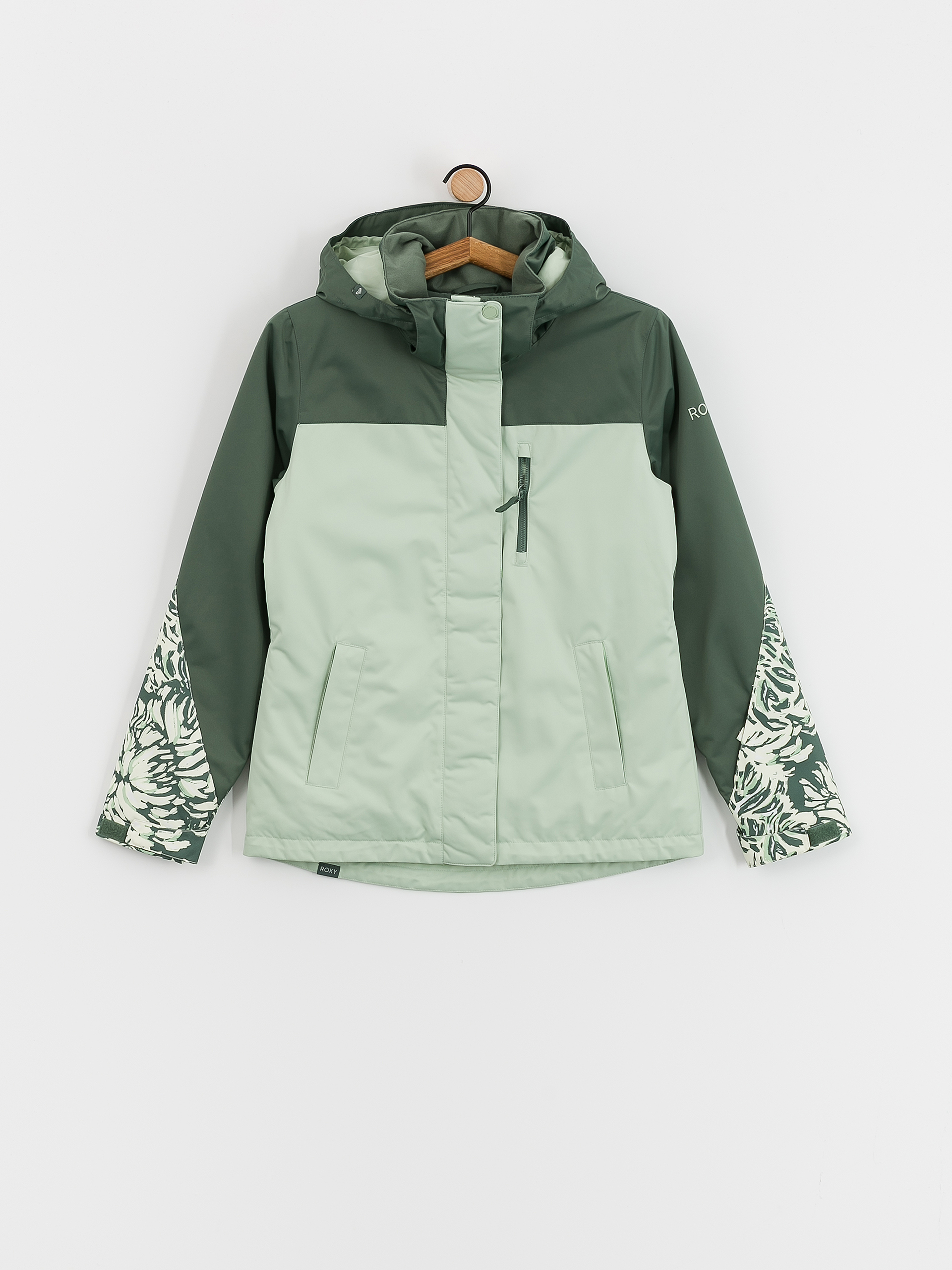 Pentru femei Geacă de snowboard Roxy Jetty Block (dark forest wild)