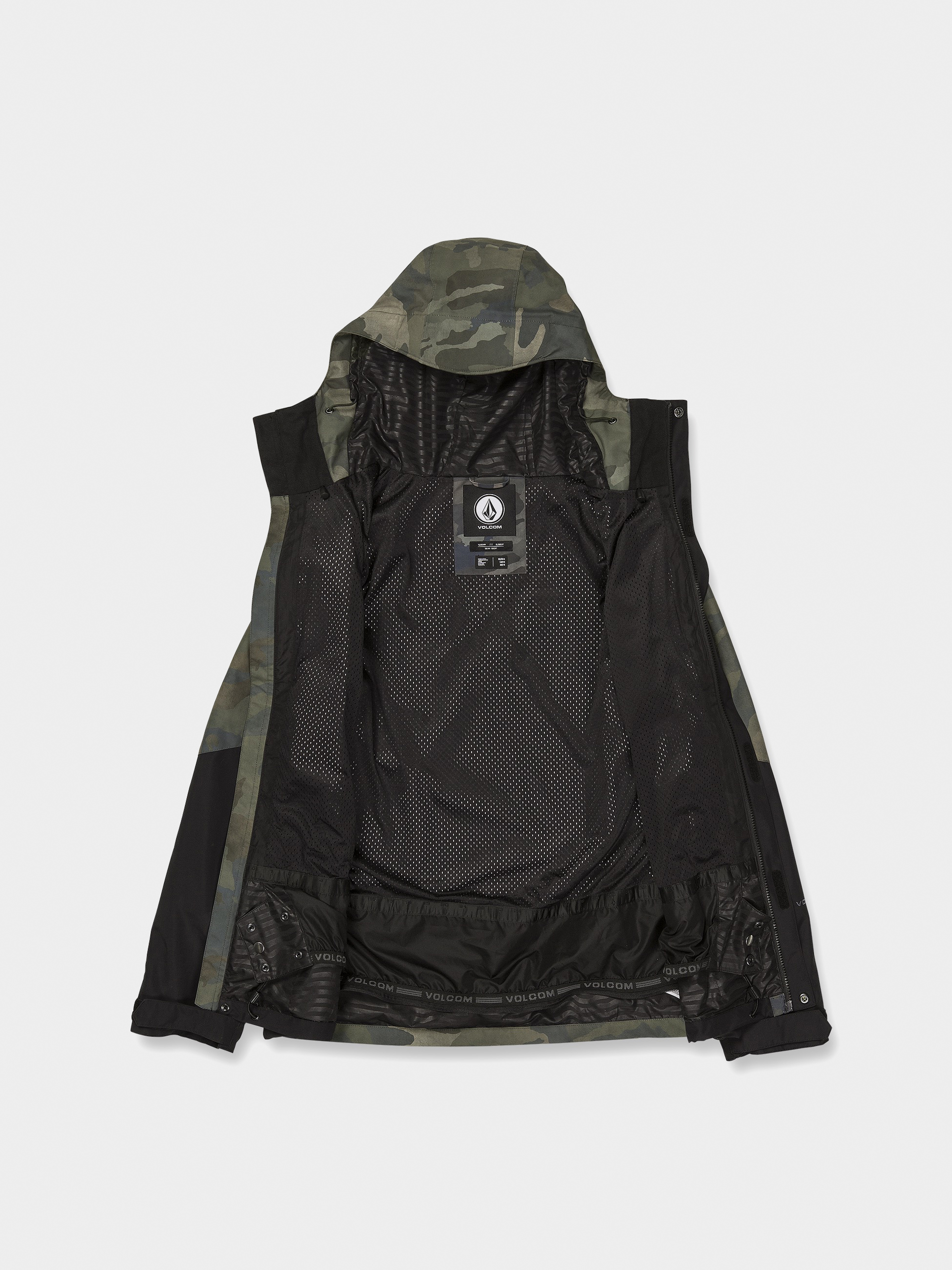 Pentru bărbați Geacă de snowboard Volcom Vcolp (cloudwash camo)
