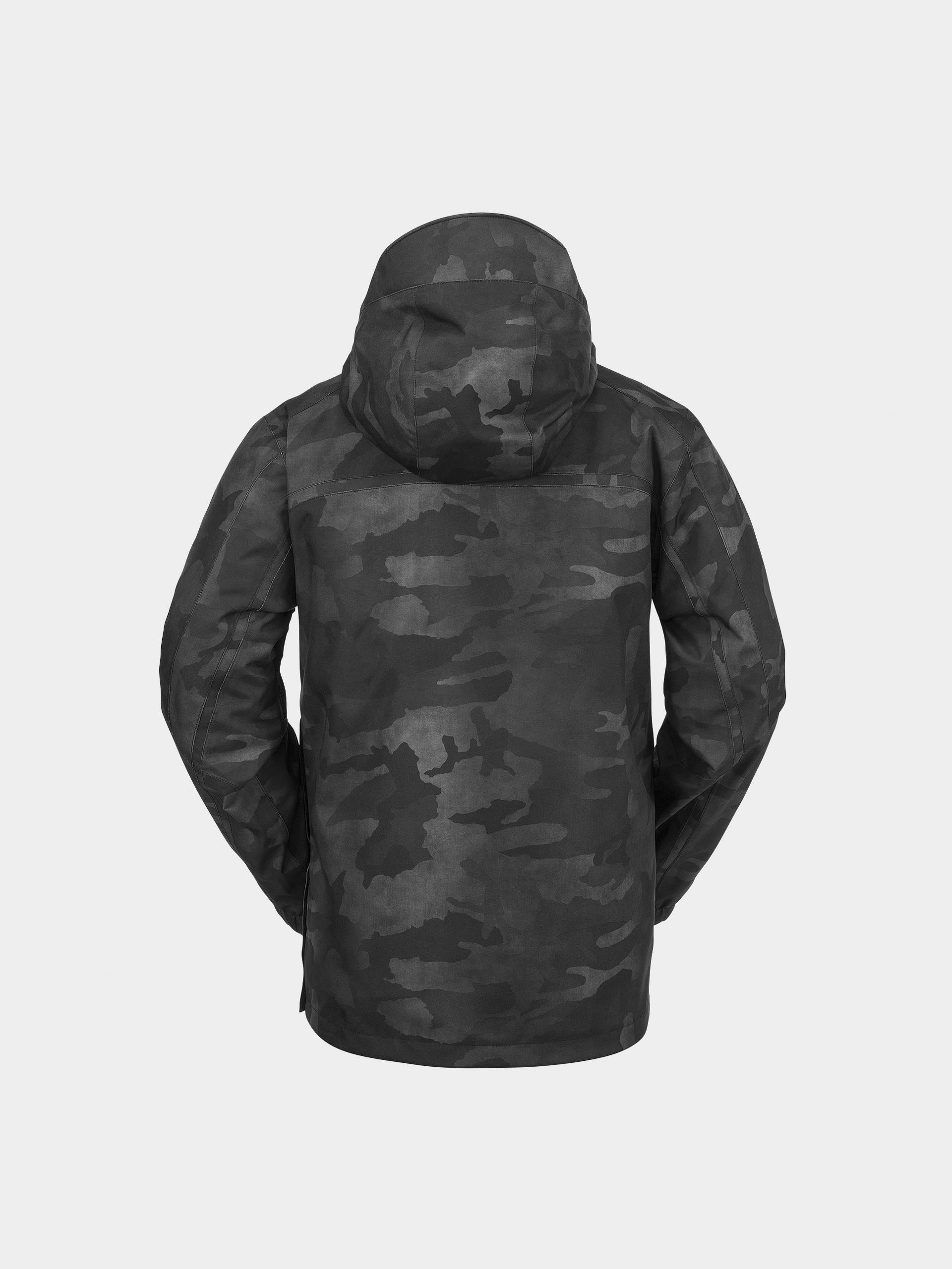 Pentru bărbați Geacă de snowboard Volcom Brighton Pullover (black camo)