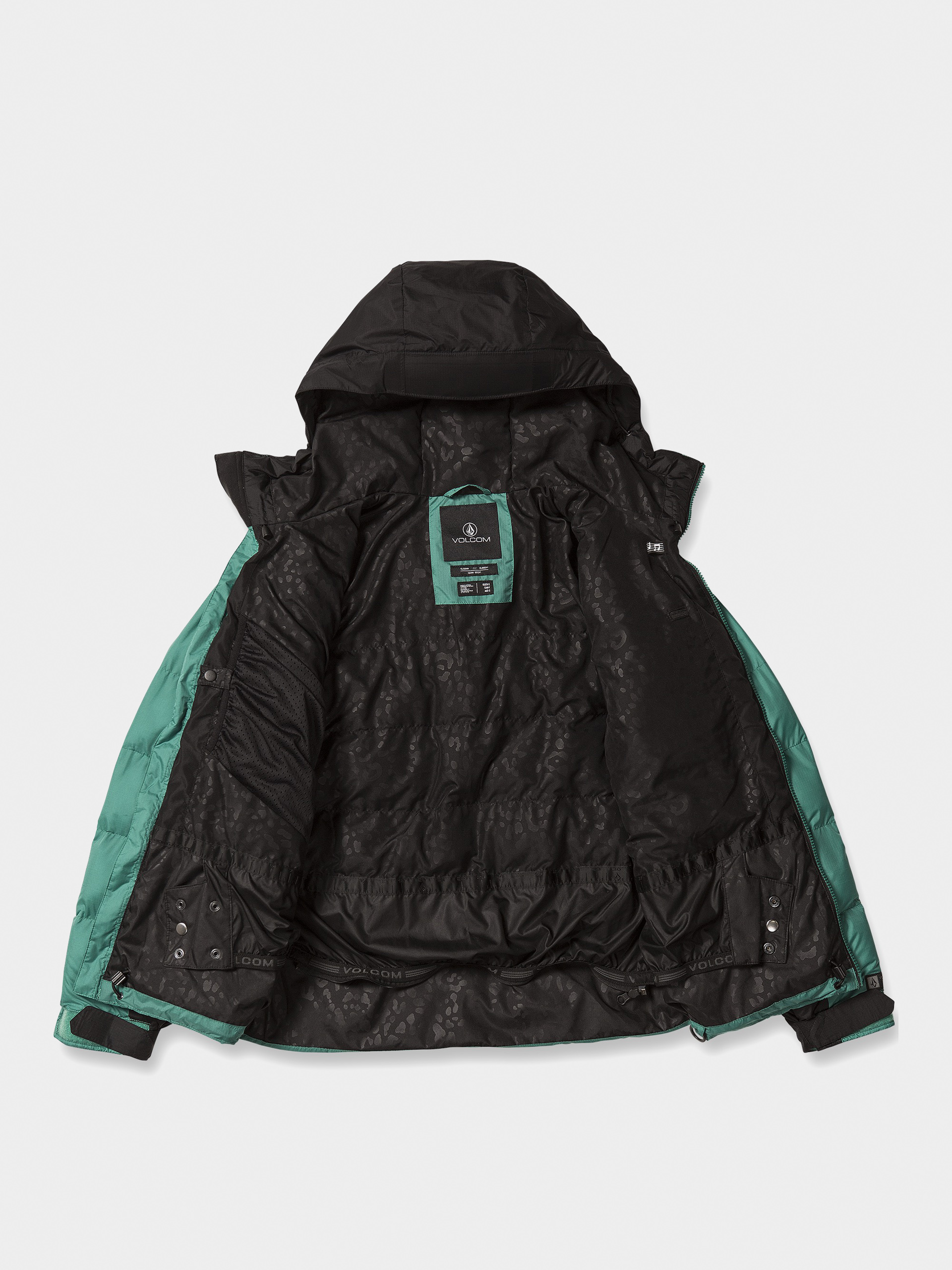 Pentru femei Geacă de snowboard Volcom Puffleup (vibrant green)