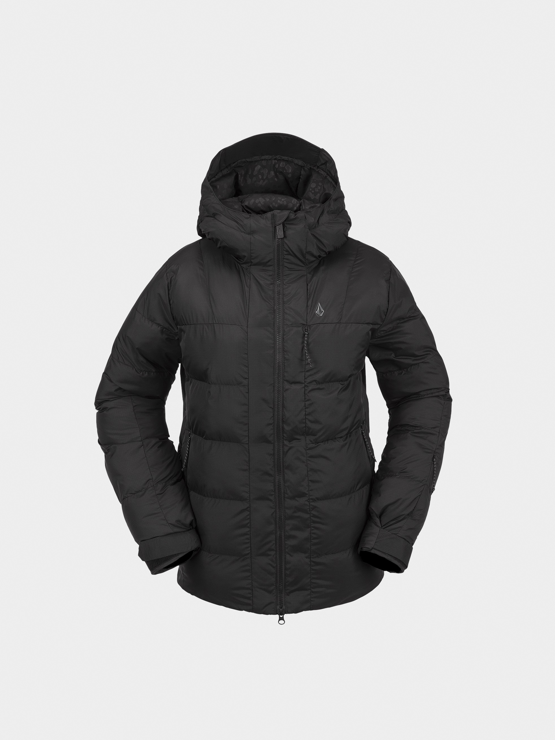 Pentru femei Geacă de snowboard Volcom Puffleup (black)