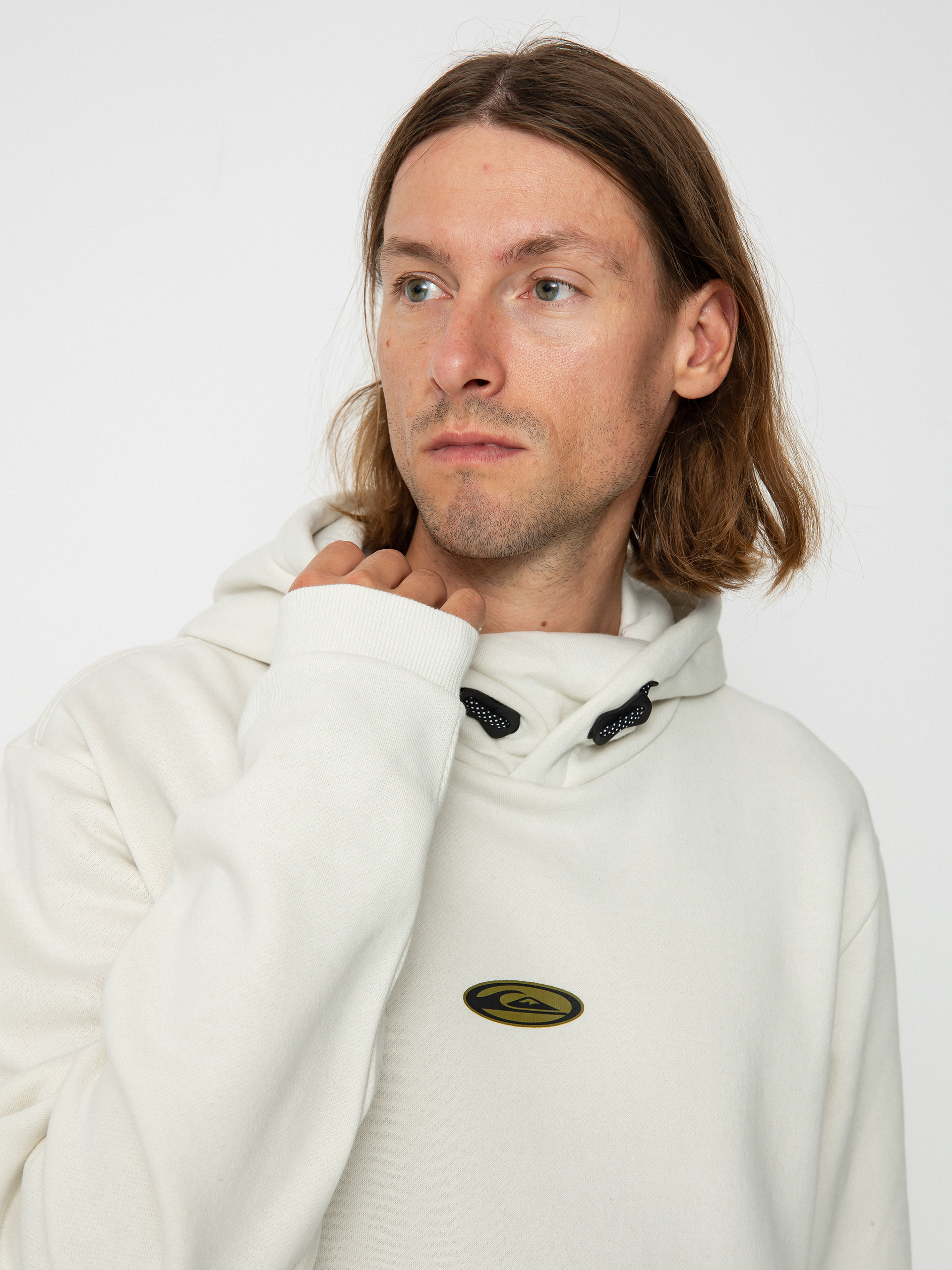 Pentru bărbați Hanorac termic Quiksilver Big Logo Tech HD (nimbus cloud)