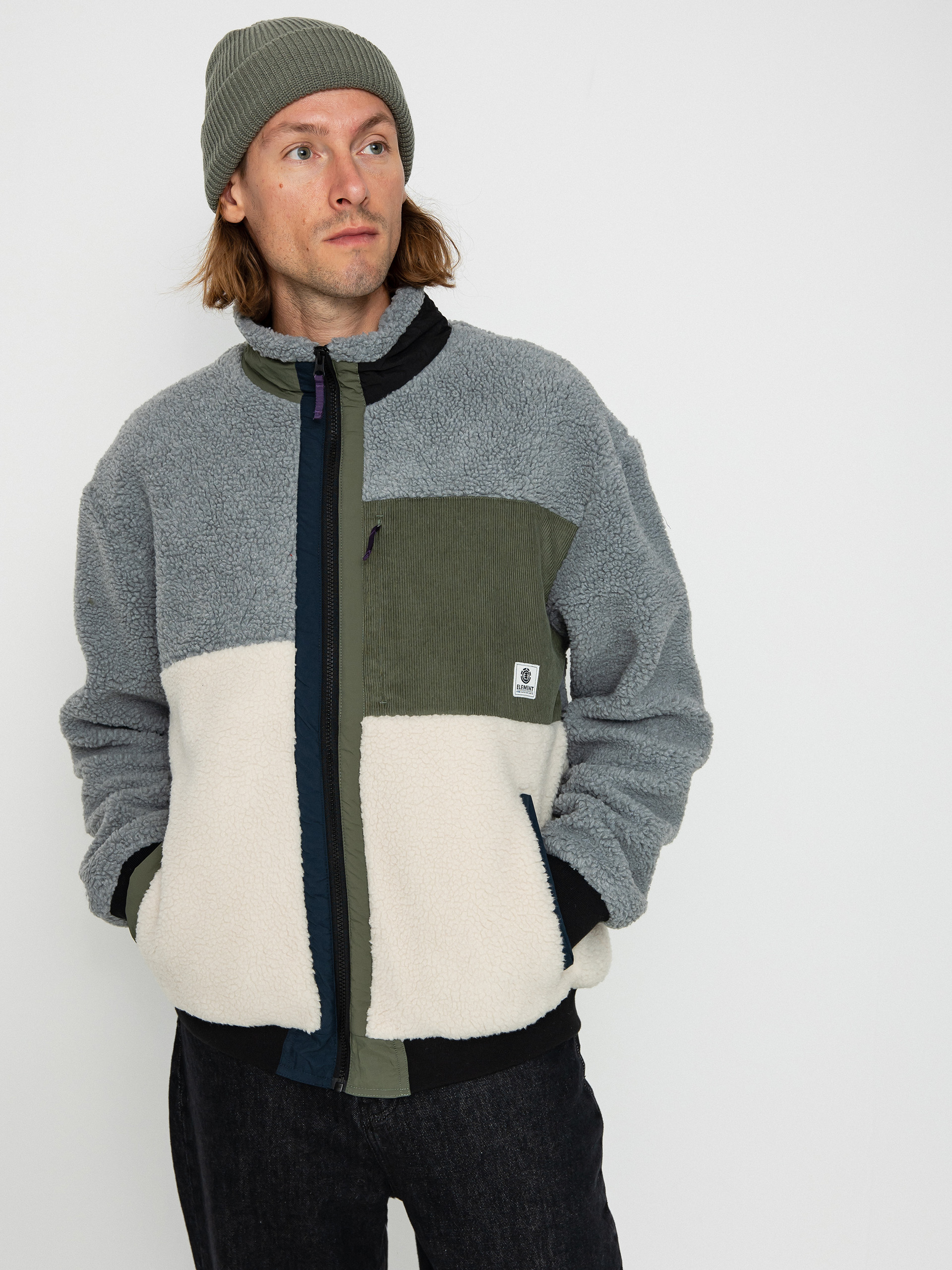 Geacă Element Oak Sherpa (mandarin red)