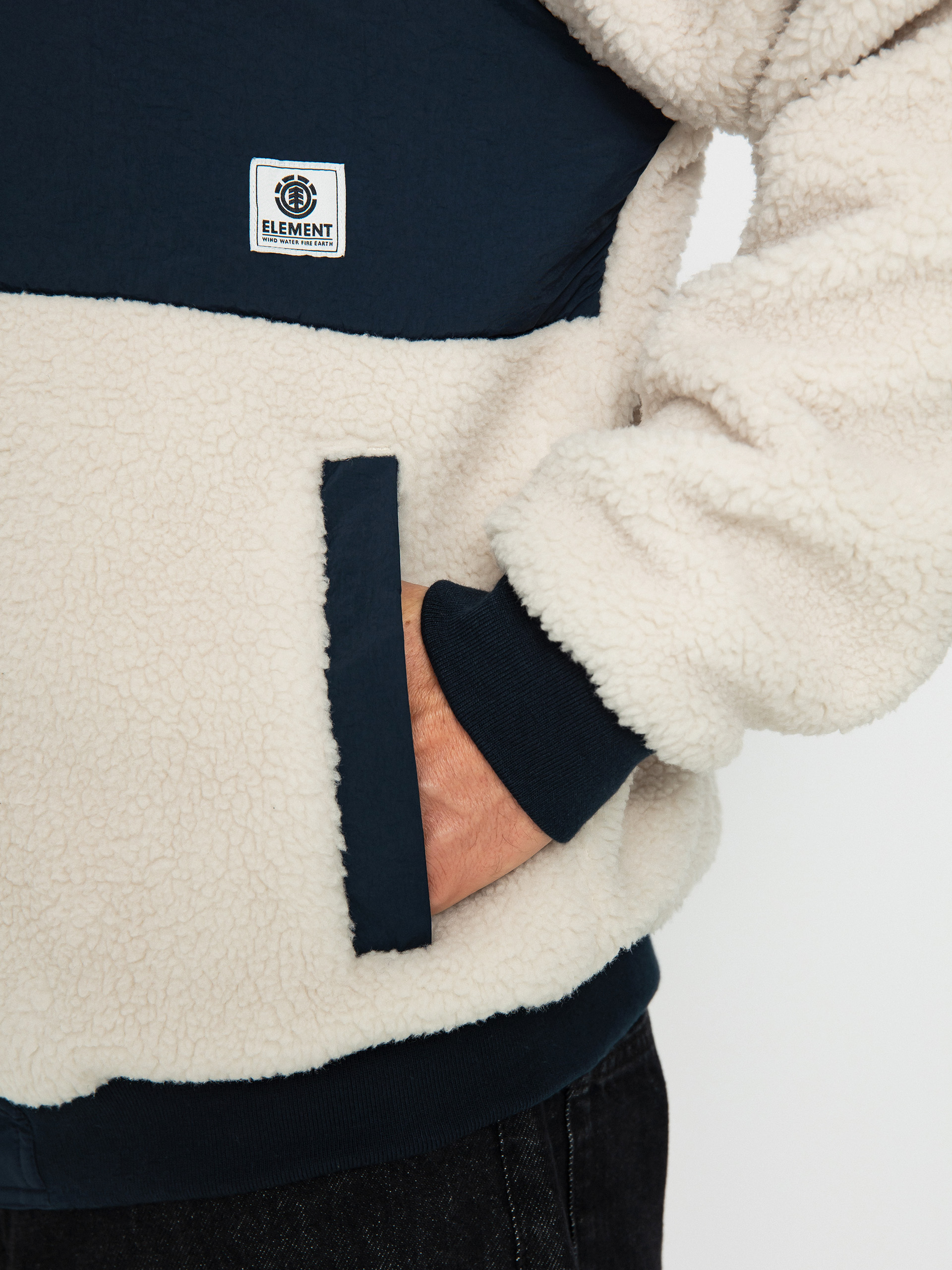 Geacă Element Oak Sherpa (egret)