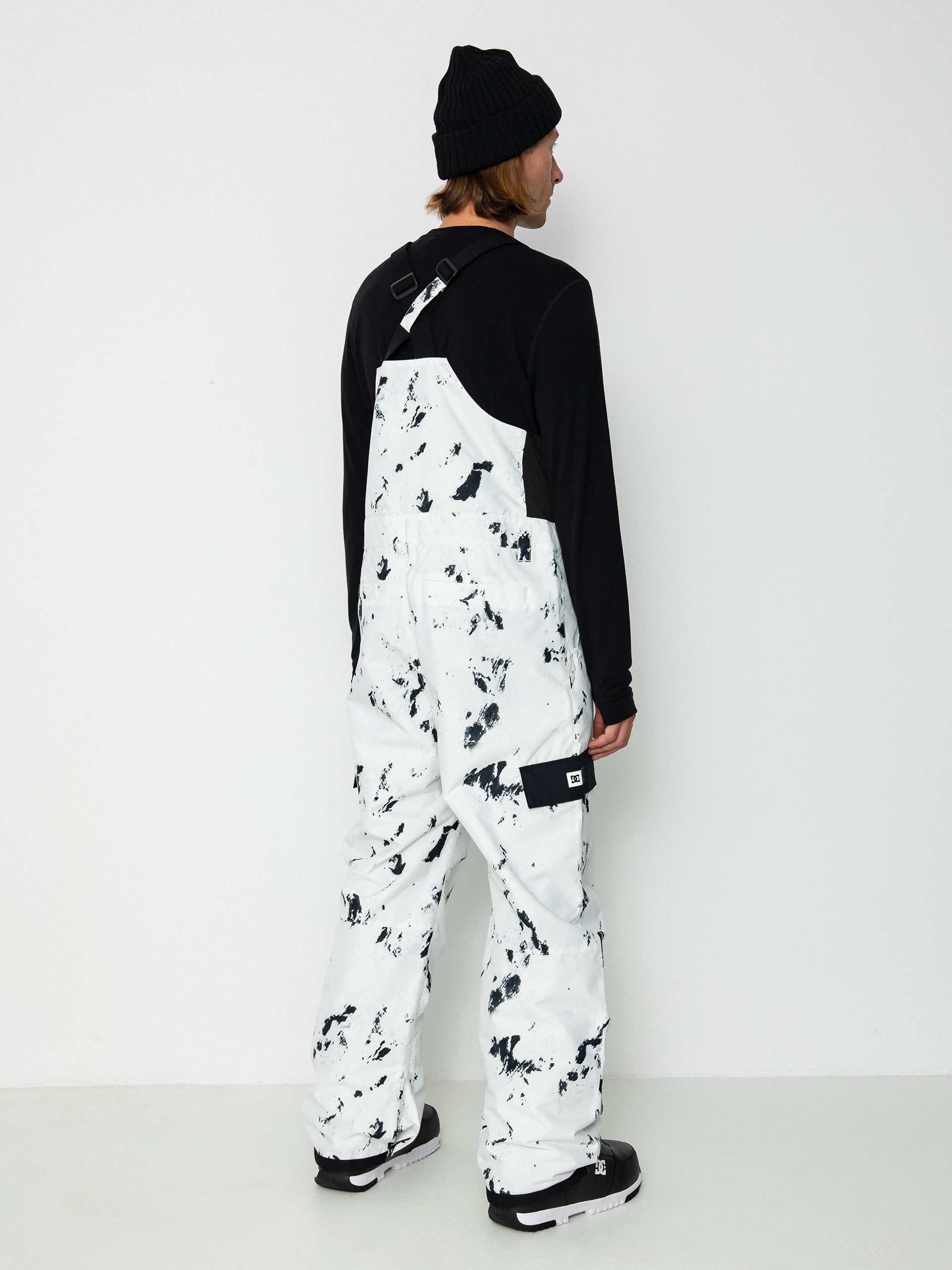 Pentru bărbați Pantaloni pentru snowboard DC Docile Bib (snow camo)