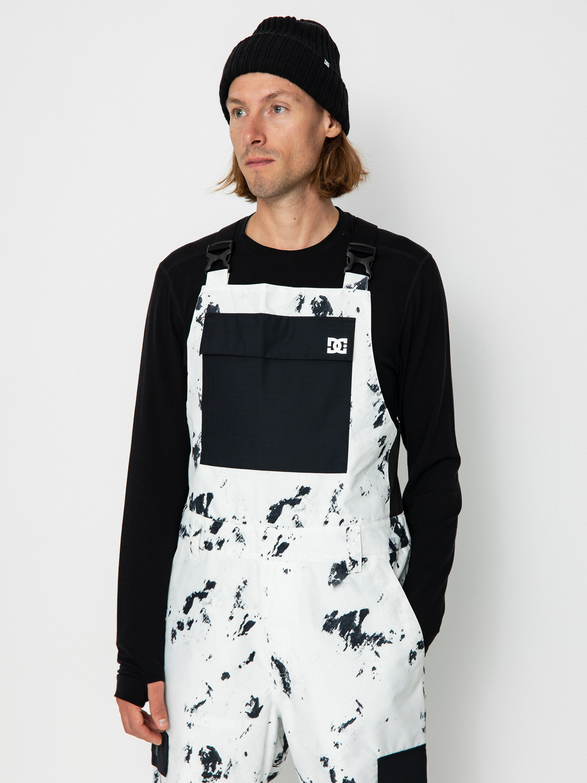 Pentru bărbați Pantaloni pentru snowboard DC Docile Bib (snow camo)