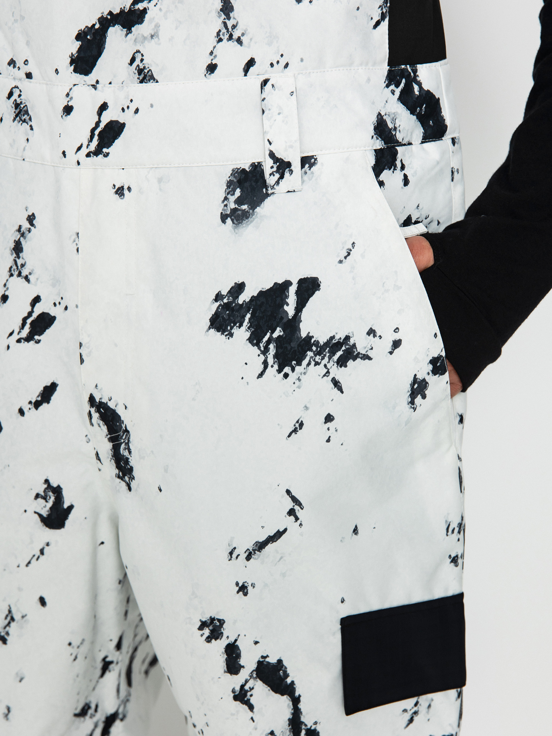 Pentru bărbați Pantaloni pentru snowboard DC Docile Bib (snow camo)