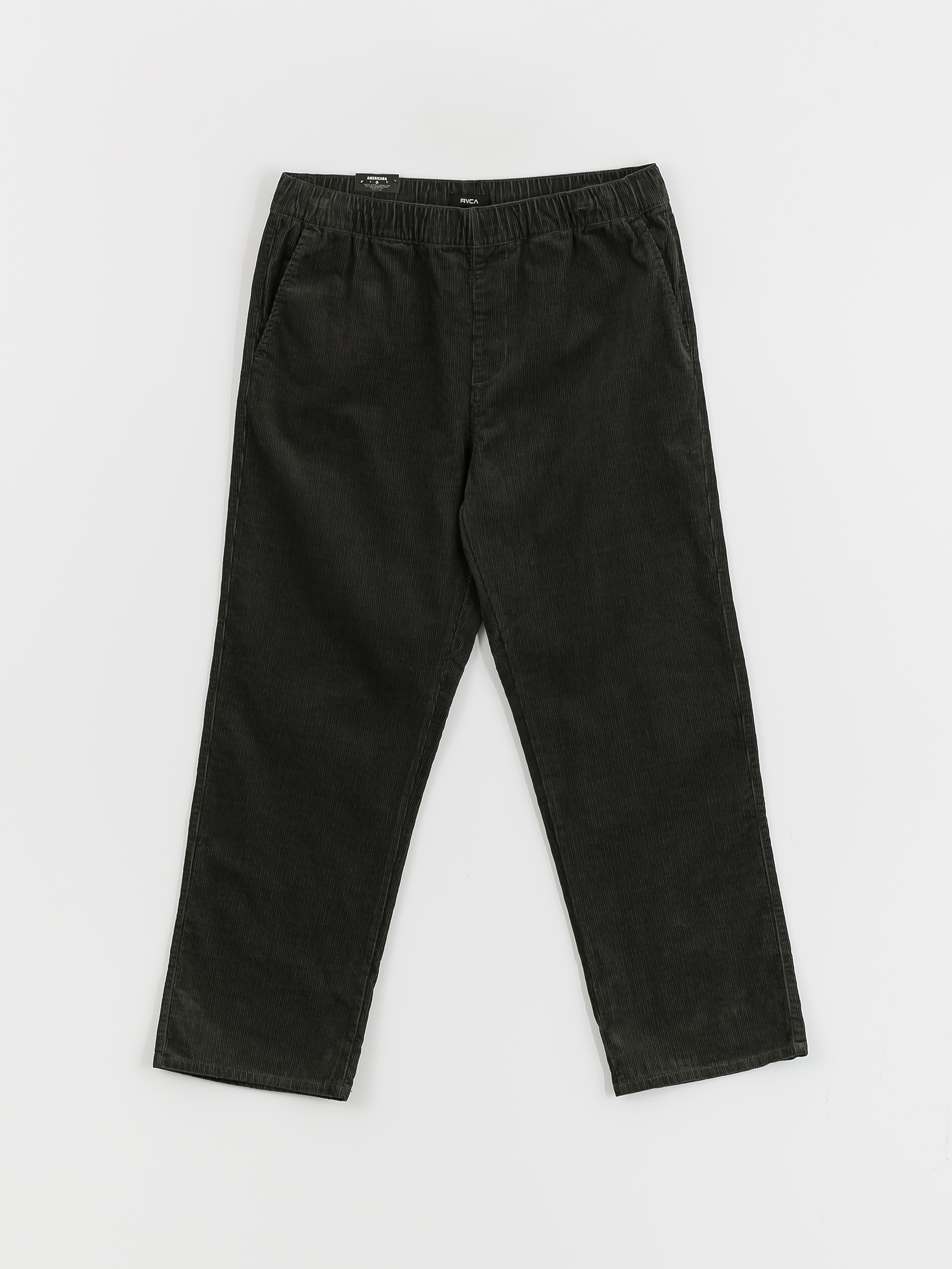 Pantaloni RVCA Americana Elastic Cord (pirate black)