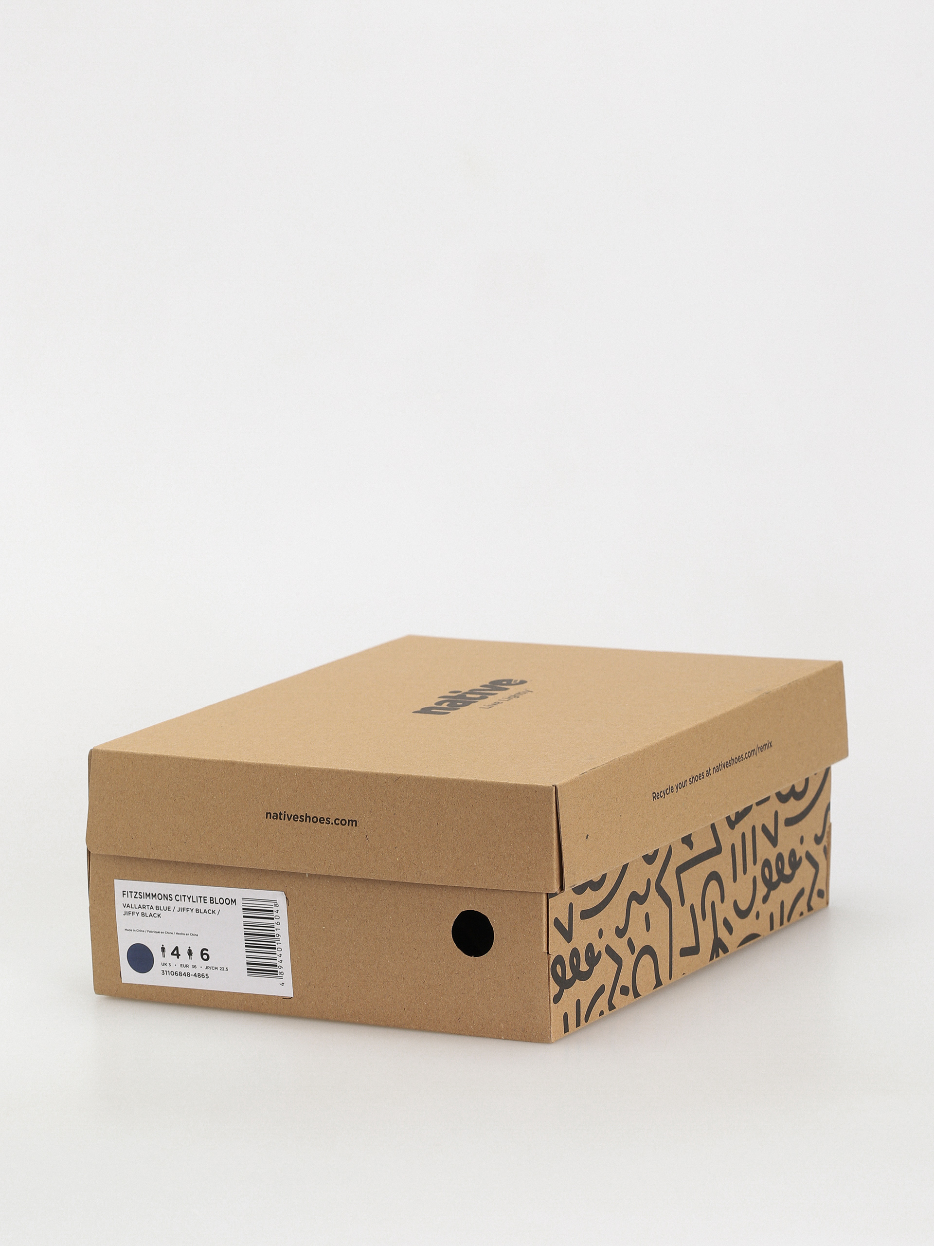 Pantofi de iarnă Native Fitzsimmons Citylite (vallarta blue/jiffy black/jiffy black)