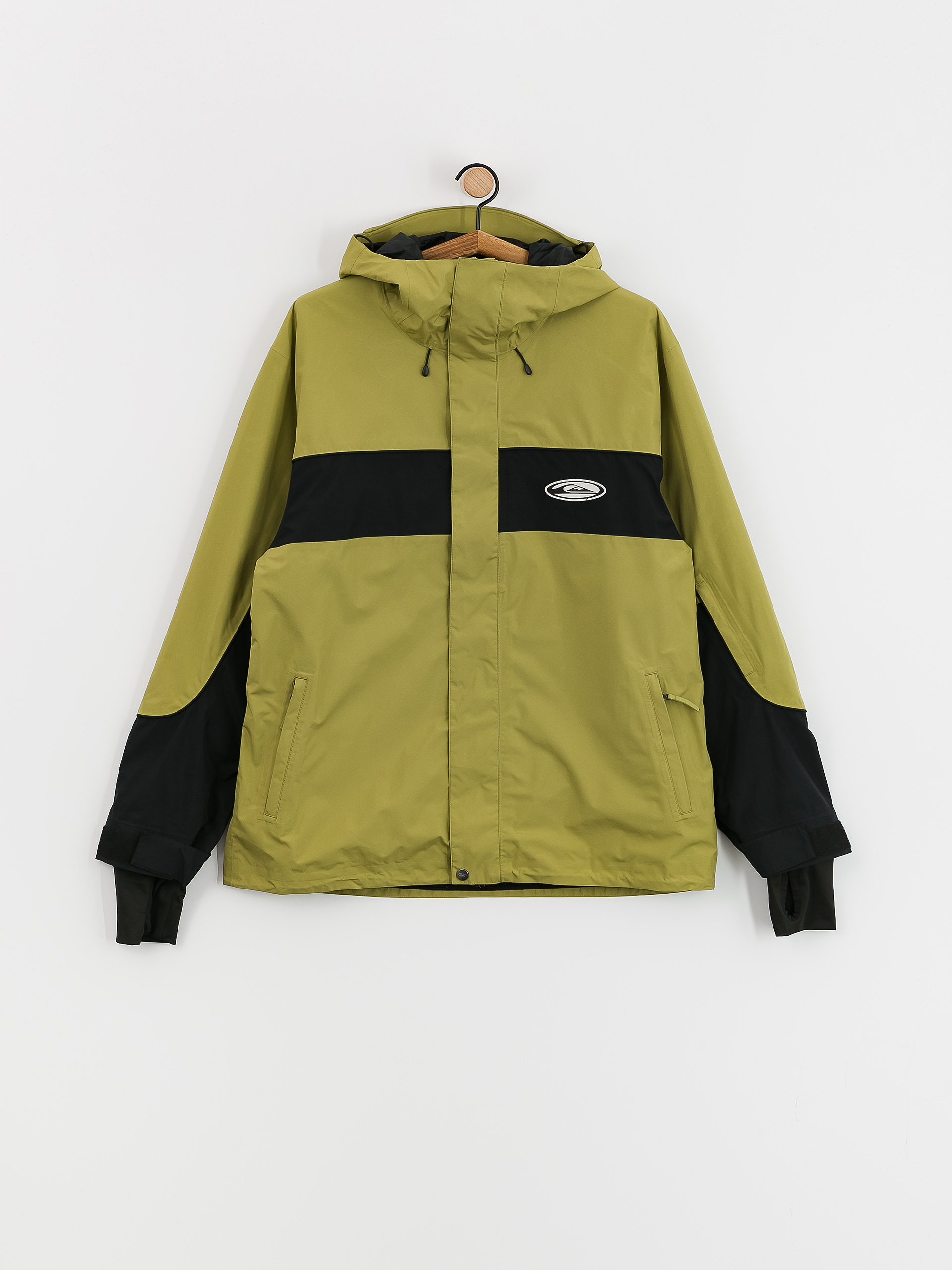 Pentru bărbați Geacă de snowboard Quiksilver High Altitude Gore-Tex (green olive)