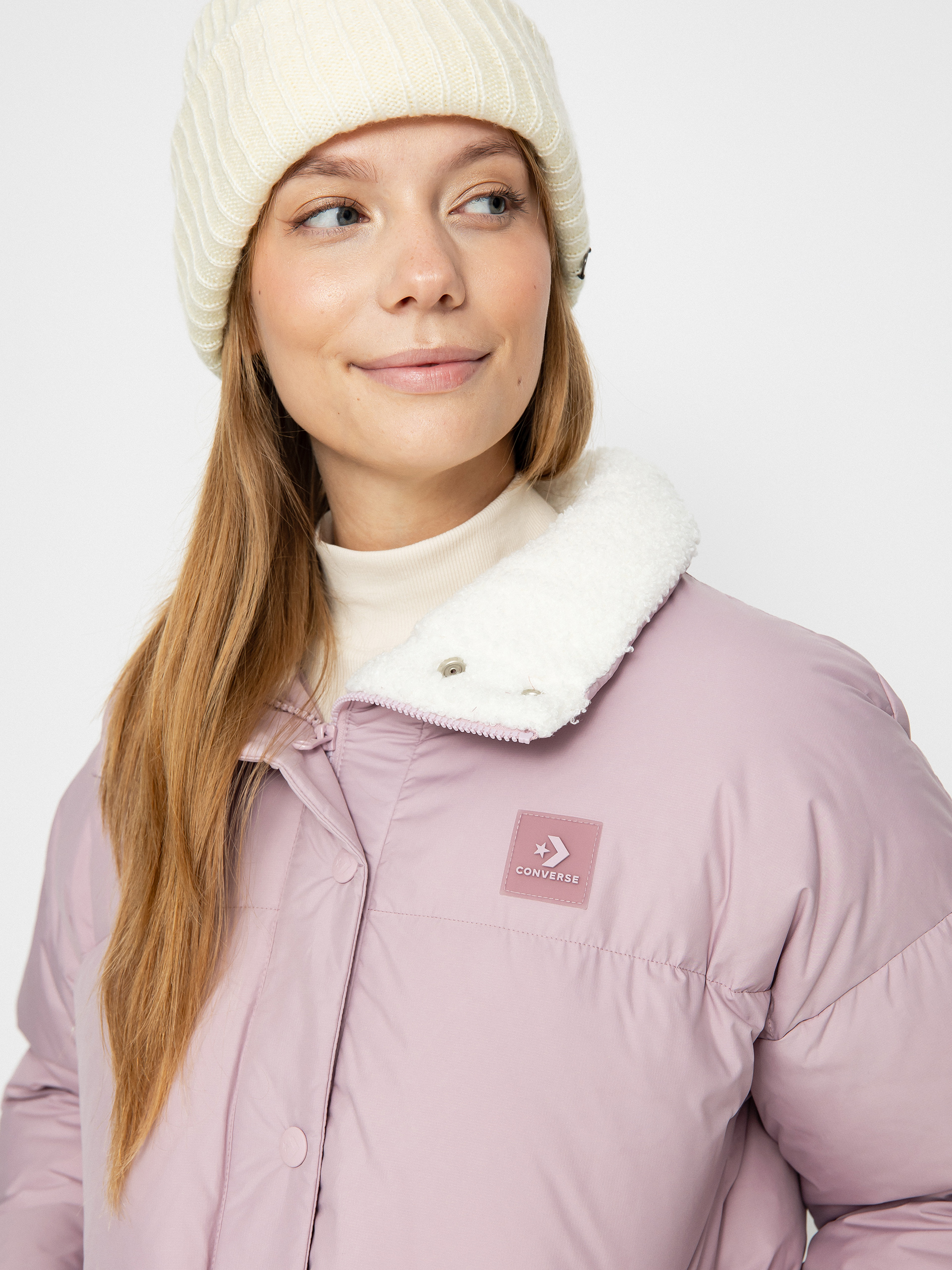 Geacă Converse Short Down Jacket Wmn (phantom violet)