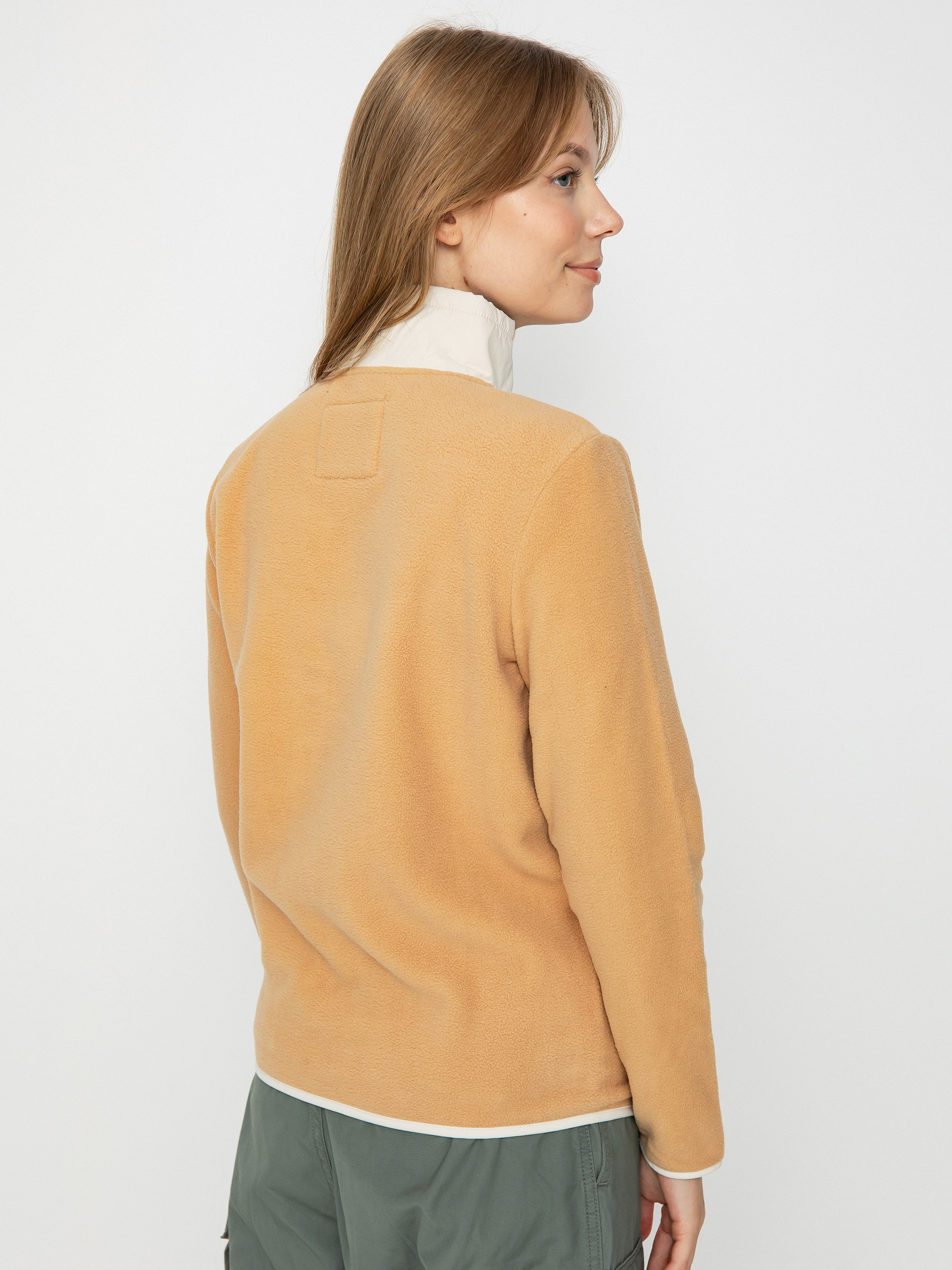 Pentru femei Hanorac din fleece Billabong Boundary Lite (latte)